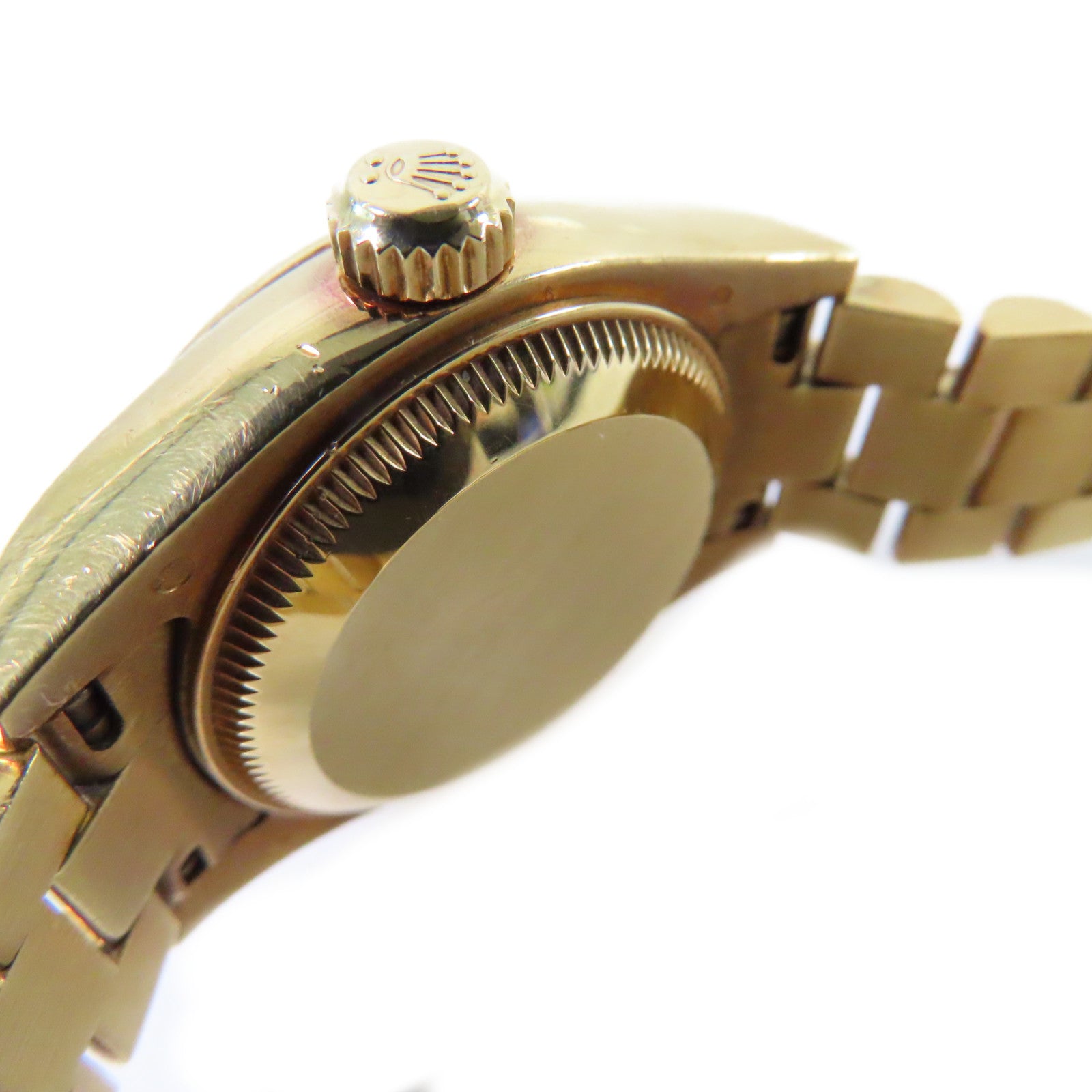 ROLEX Datejust Watch 18K黃金自動機芯手錶金色