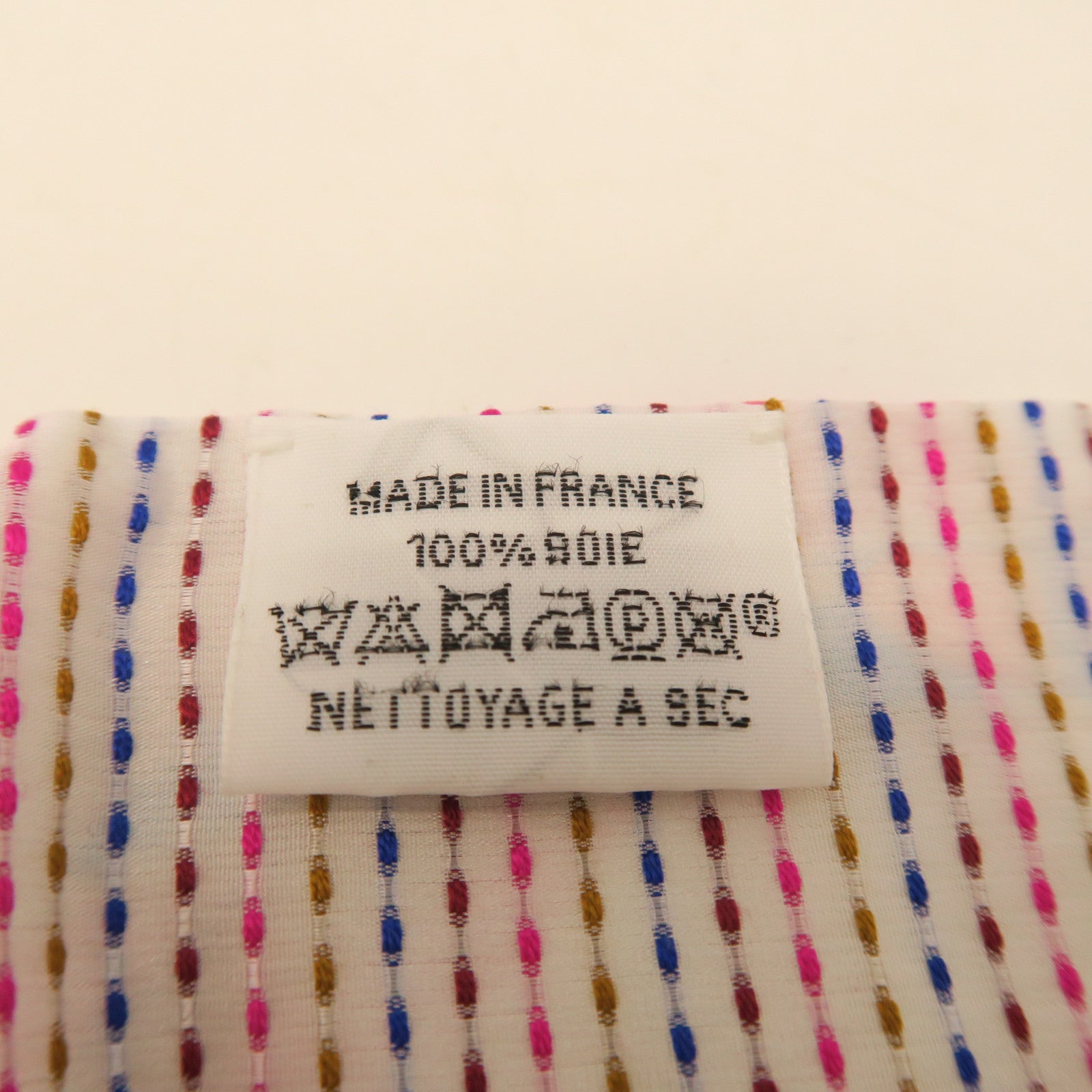 HERMES Silk Long Twilly Scarf Color