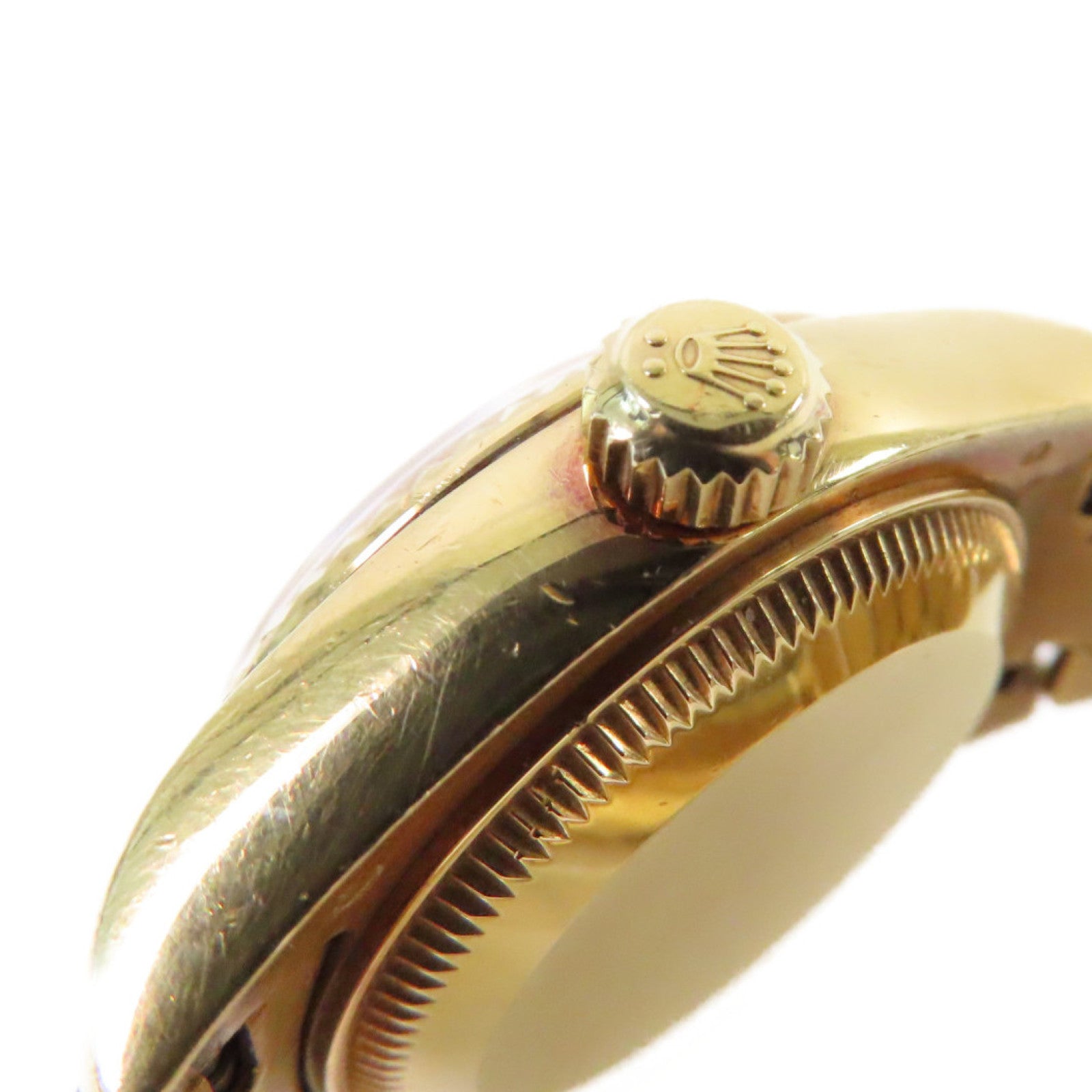 ROLEX Datejust Watch 18K黃金自動機芯手錶金色