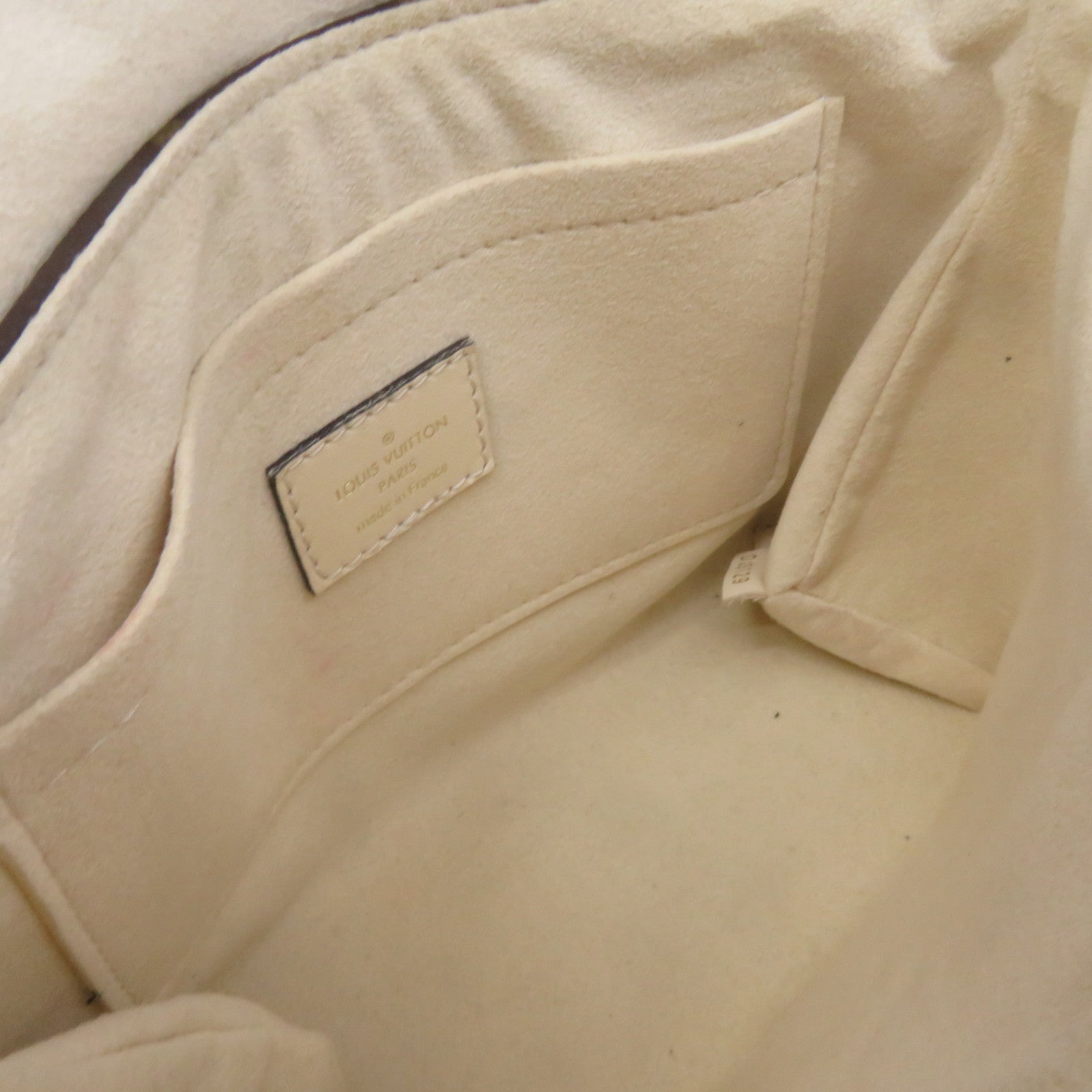LOUIS VUITTON Monogram Locky BB金扣手挽肩背兩用袋啡色/米白色