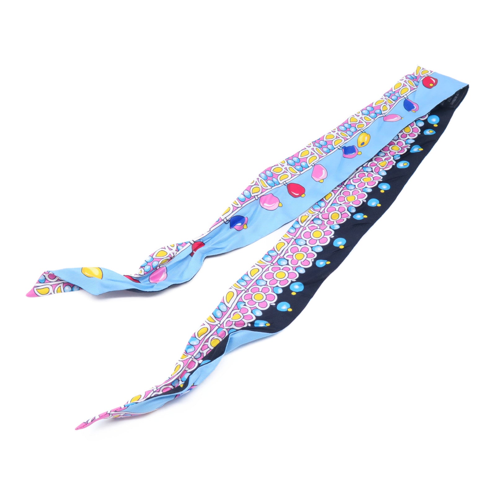 HERMES 絲質Twilly Scarf絲巾多色