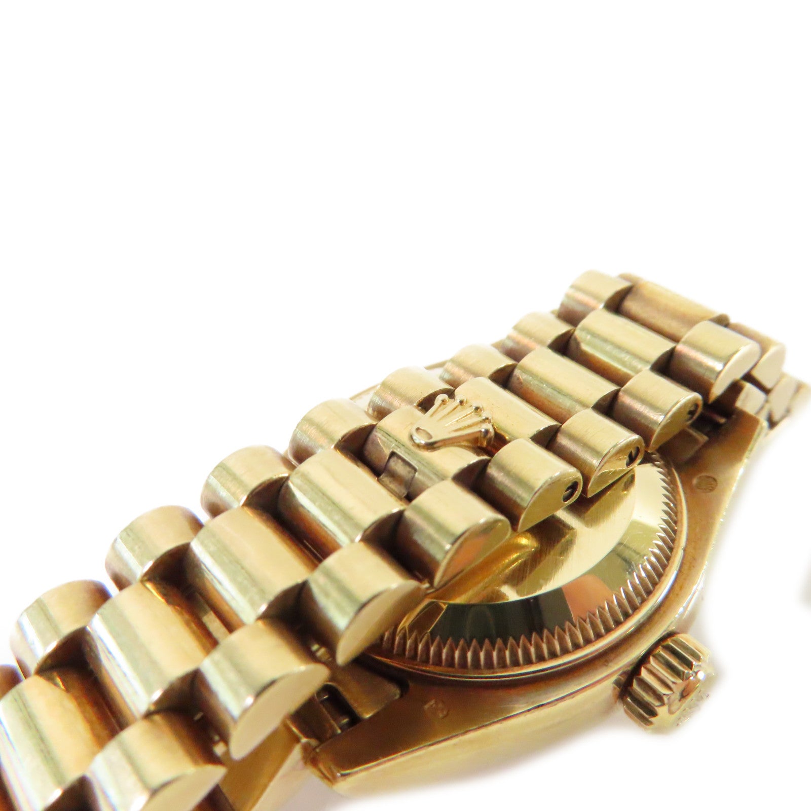 ROLEX Datejust Watch 18K黃金自動機芯手錶金色