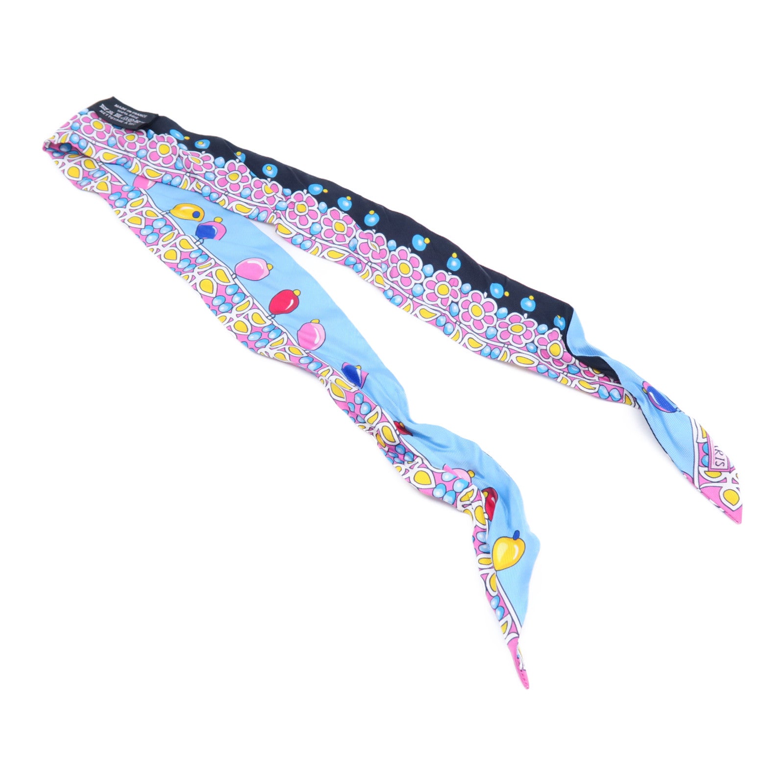 HERMES 絲質Twilly Scarf絲巾多色