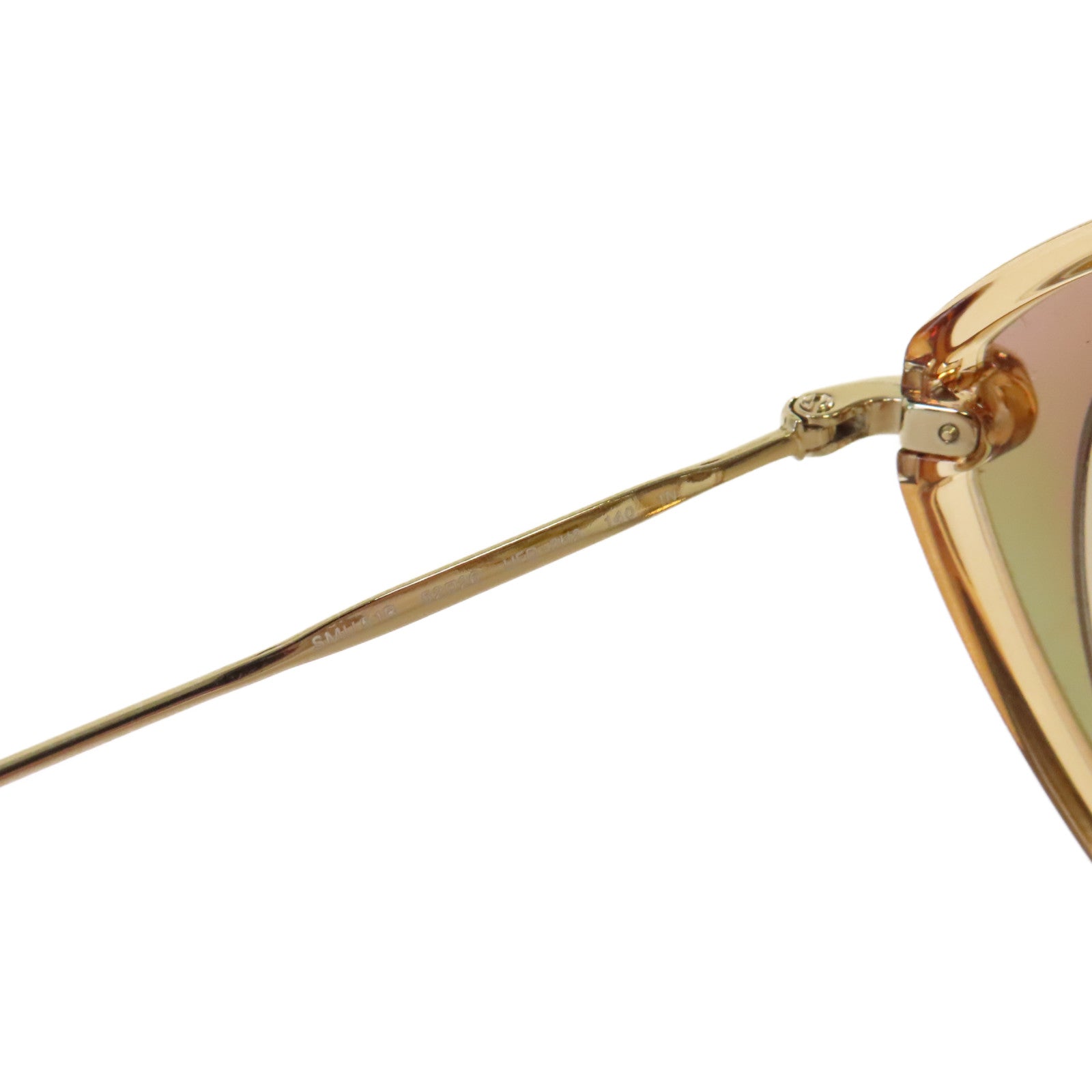 Miu Miu PVC/金屬Sunglasses太陽眼鏡粉紅色