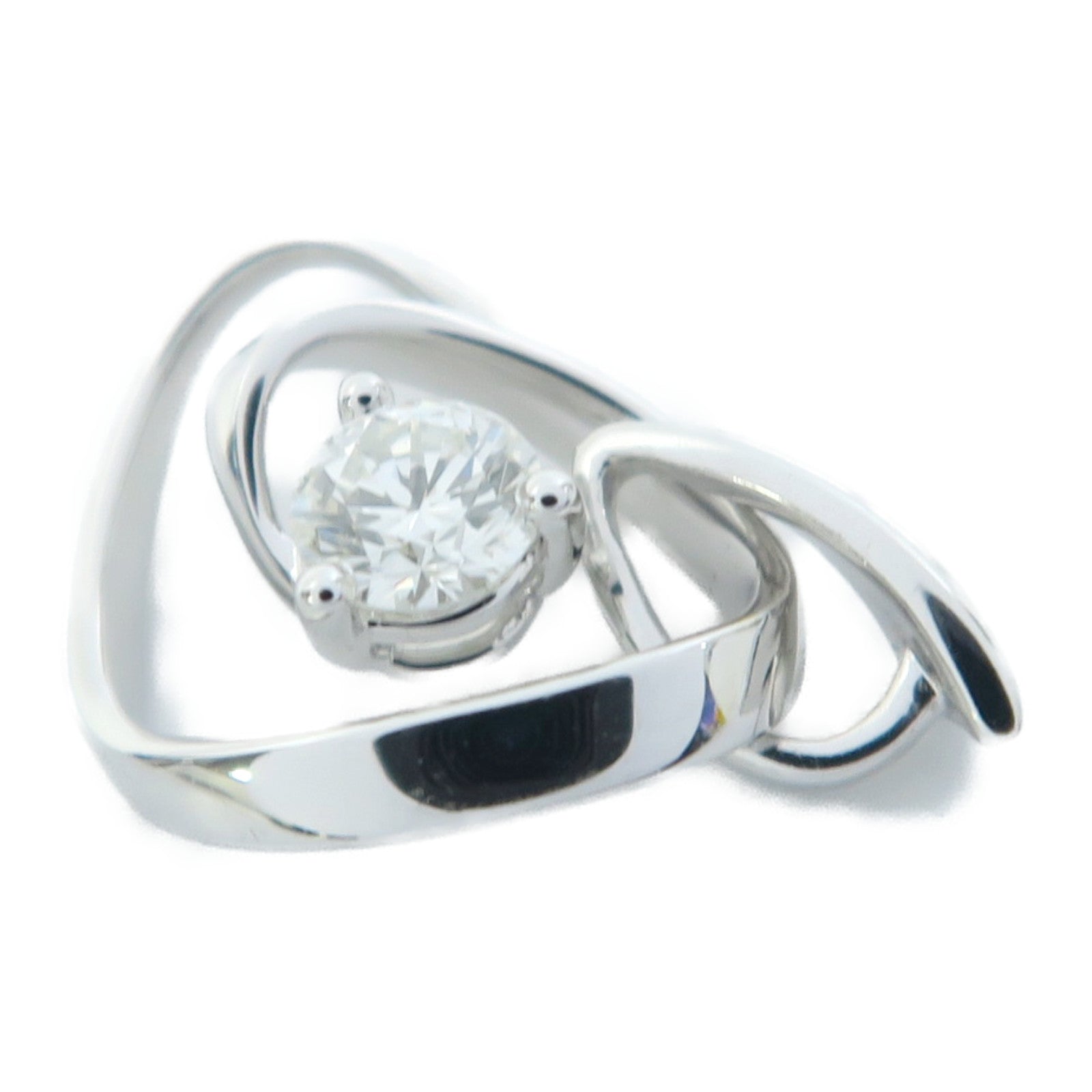 JEWELRY 18K白金Diamond Pendant Top 0.20ct鑽石吊墜