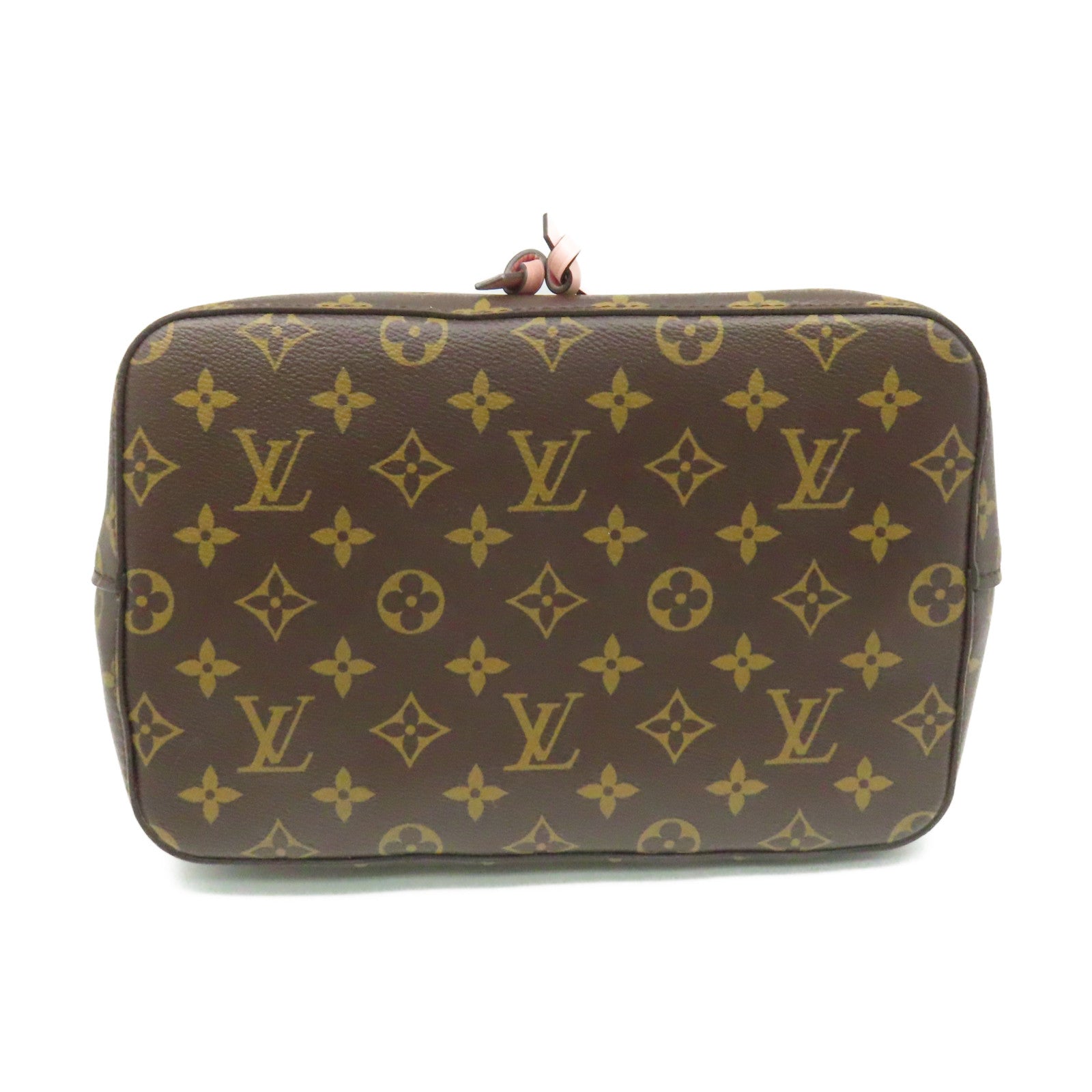 LOUIS VUITTON Monogram Neo Noe MM Shoulder Bag肩背袋啡色/粉紅色