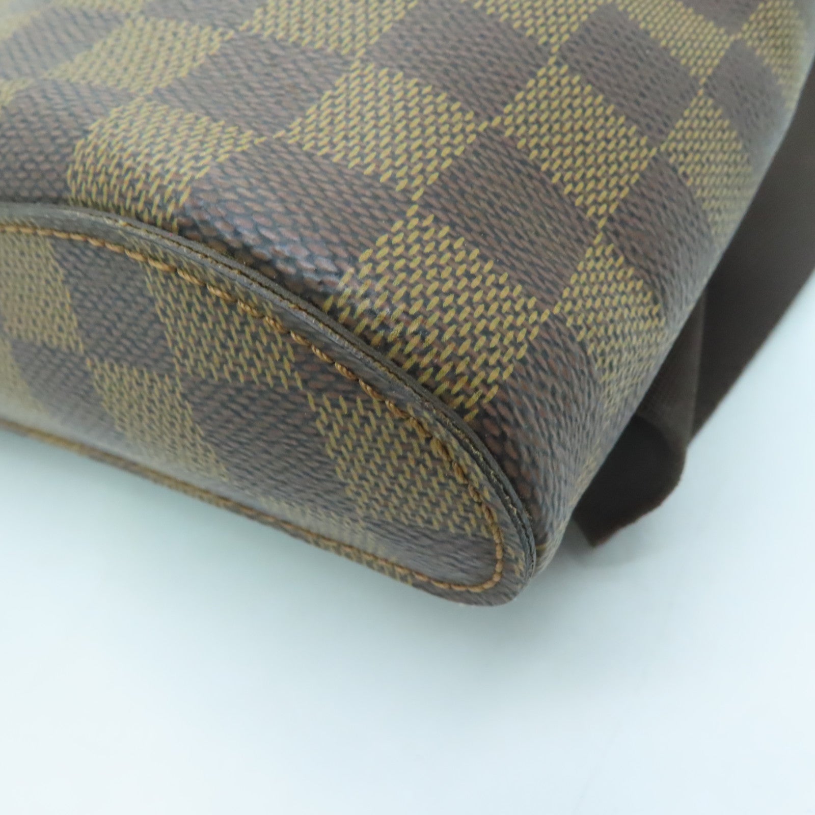 LOUIS VUITTON Damier Geronimo's bum-bag金扣腰包啡色