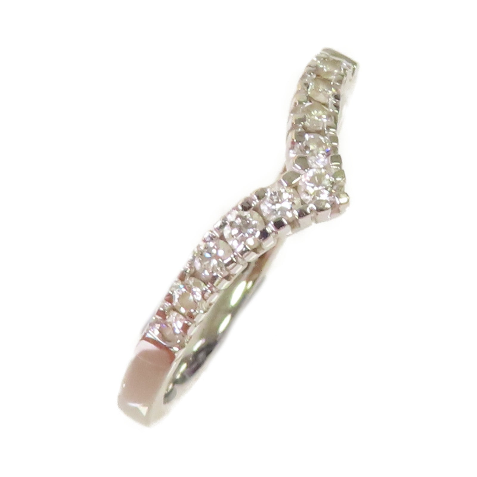 JEWELRY 18K白金/0.21ct鑽石Diamond Ring戒指US#6