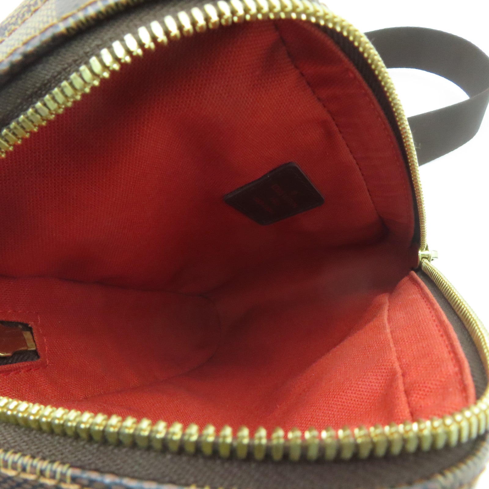 LOUIS VUITTON Damier Geronimo's bum-bag金扣腰包啡色