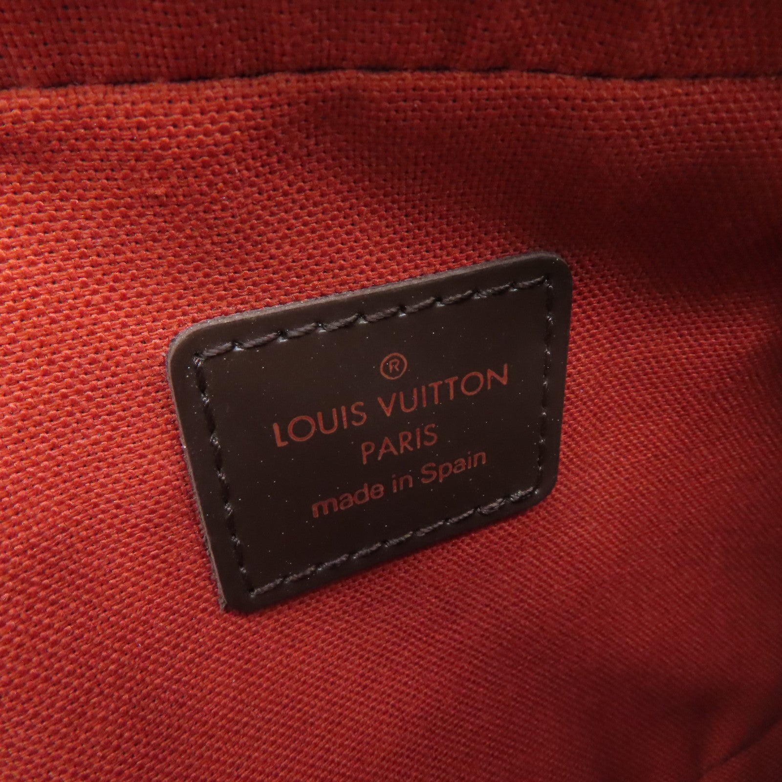 LOUIS VUITTON Damier Geronimo's bum-bag金扣腰包啡色