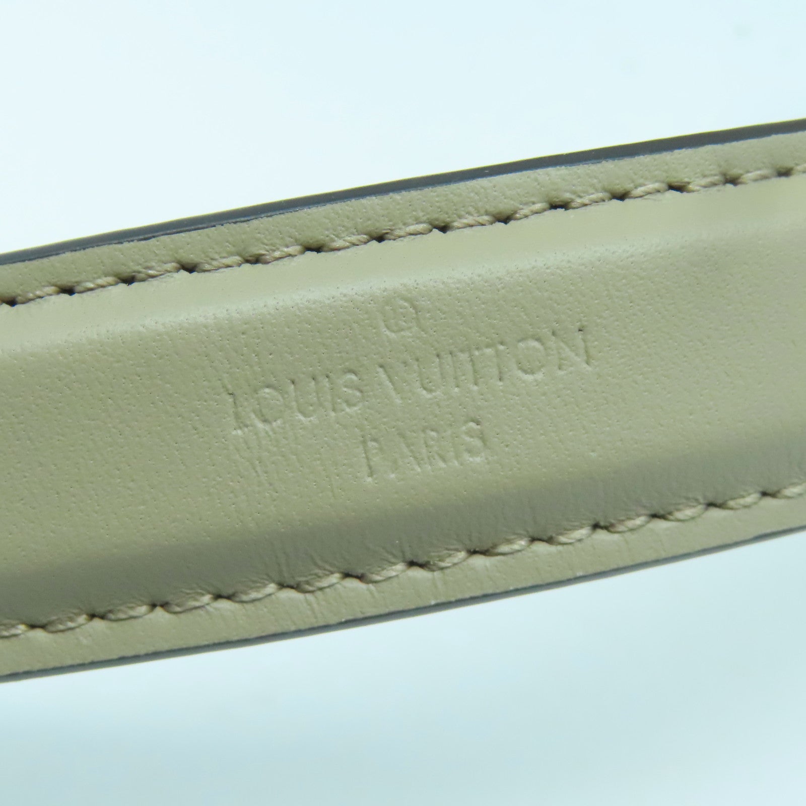 LOUIS VUITTON Monogram Empreinte NeoNoe MM金扣手挽肩背兩用袋米色