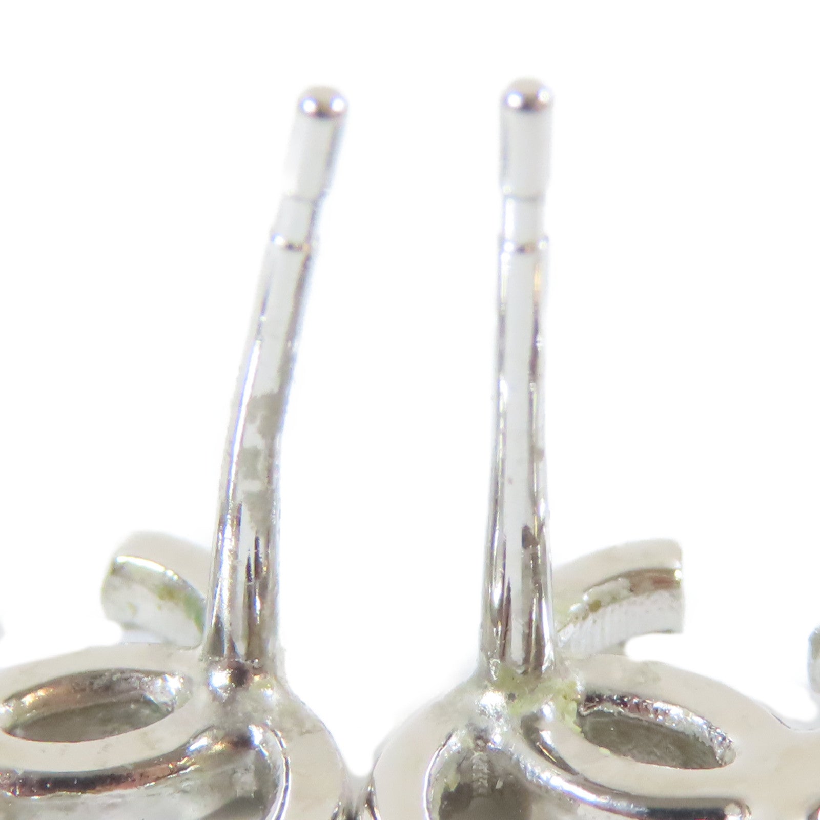 CHANEL 金屬/水晶Earrings耳環銀色
