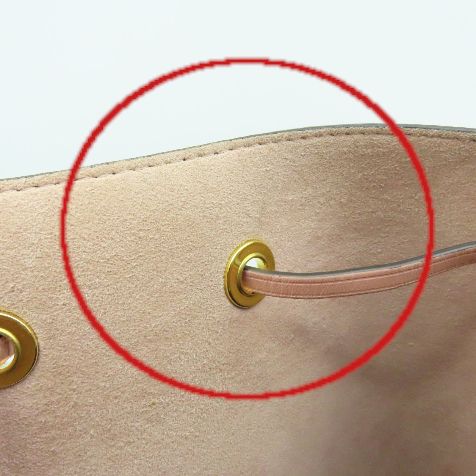 LOUIS VUITTON Monogram Neo Noe MM Shoulder Bag肩背袋啡色/粉紅色
