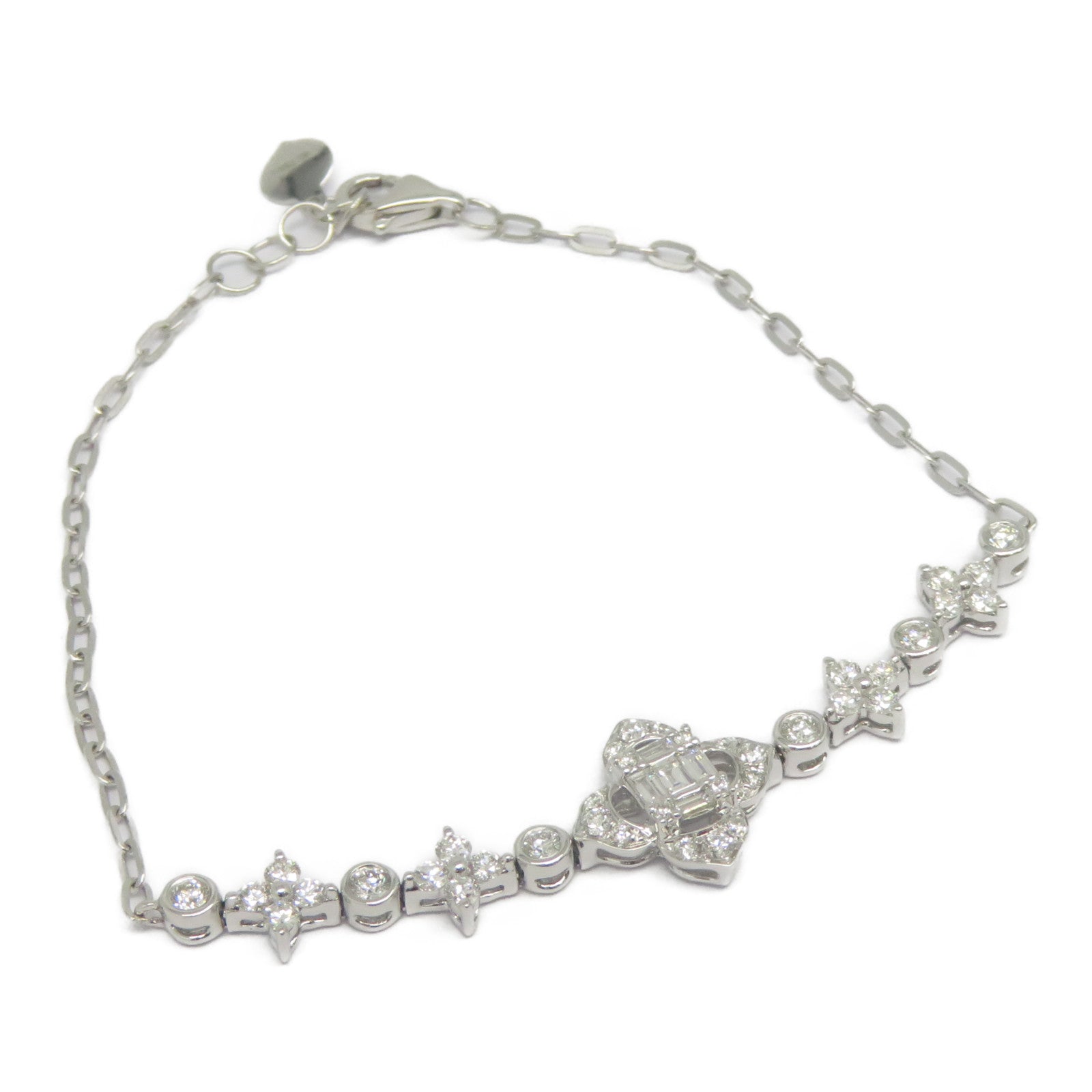 JEWELRY 【激減優惠】18K白金Diamond Bracelet 0.730ct鑽石手鏈