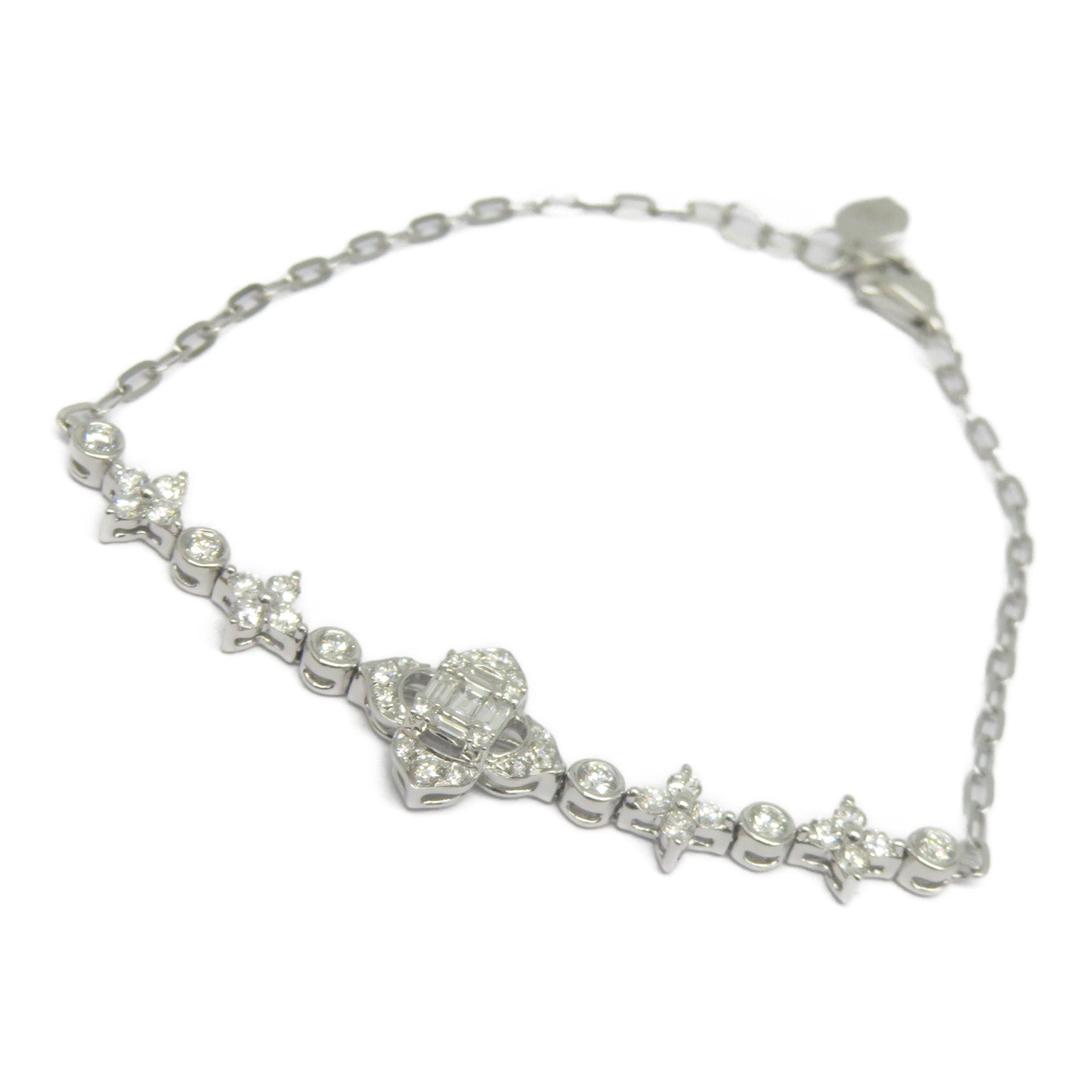 JEWELRY 【激減優惠】18K白金Diamond Bracelet 0.730ct鑽石手鏈