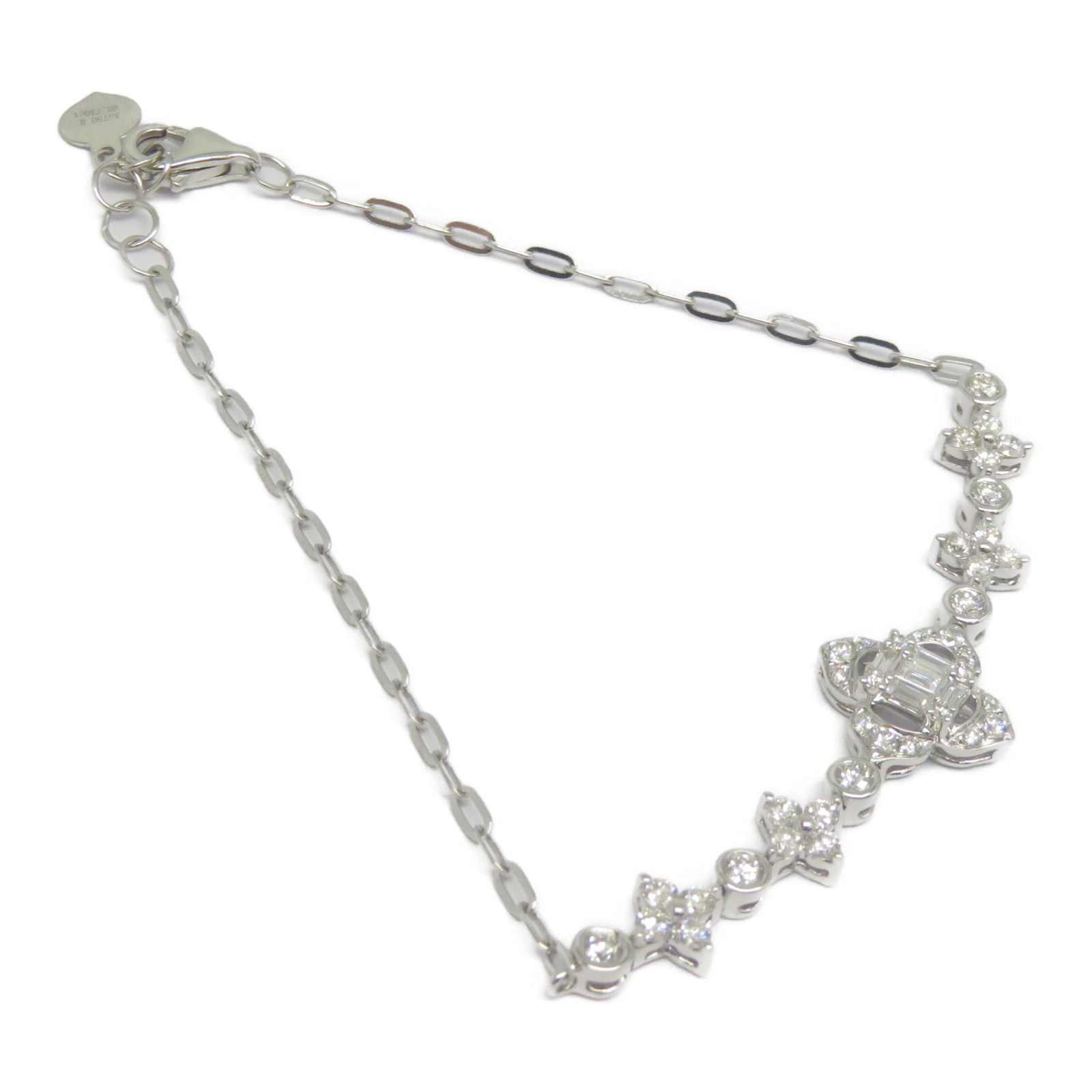 JEWELRY 【激減優惠】18K白金Diamond Bracelet 0.730ct鑽石手鏈
