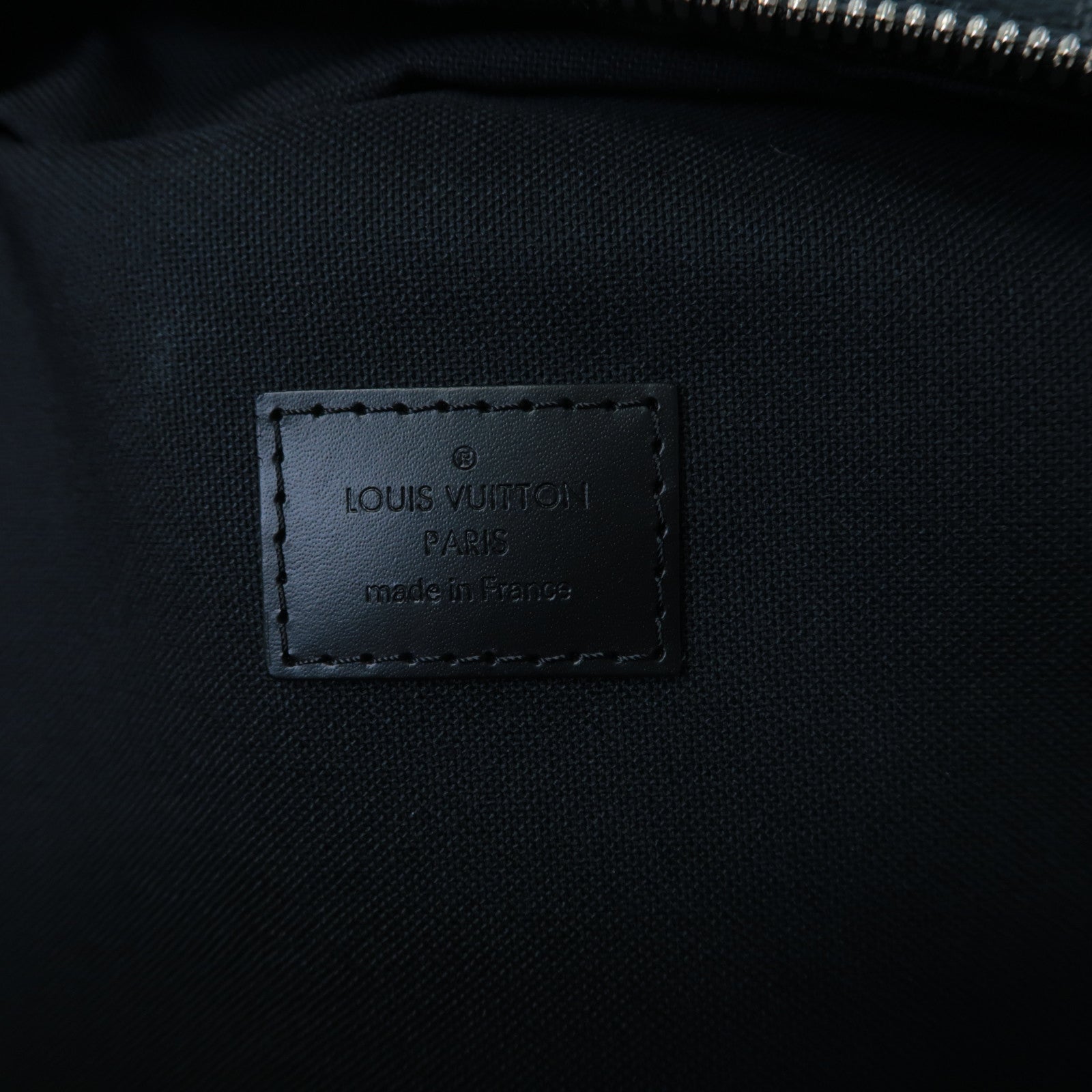 LOUIS VUITTON Damier Graphite Michael Backpack銀扣背包黑色