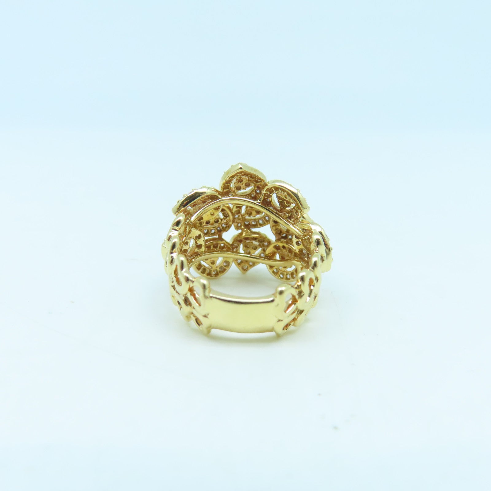 JEWELRY 18K黃金Diamond Ring鑽石戒指金色US#5.5