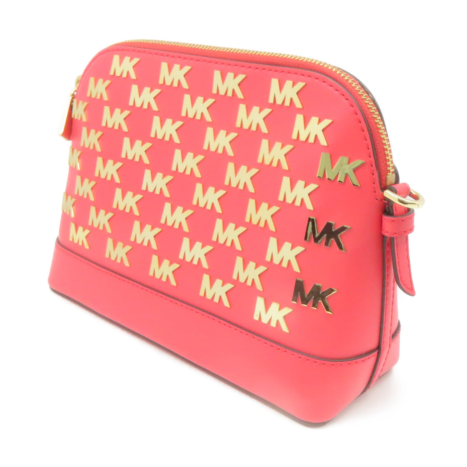 Michael Kors 牛皮皮革Shoulder Bag肩背袋粉紅色