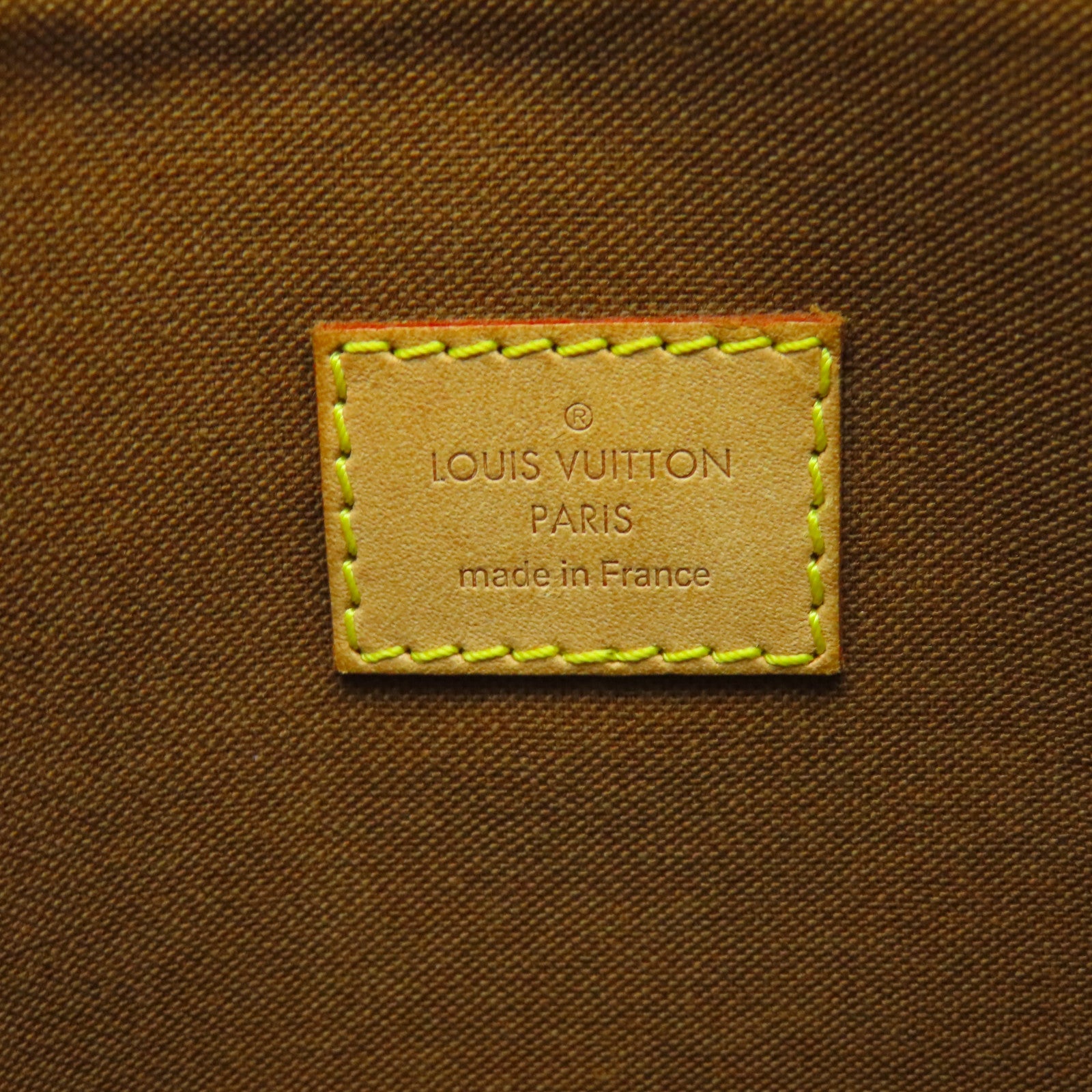 LOUIS VUITTON Monogram Pochette Bosphore金扣肩背袋啡色