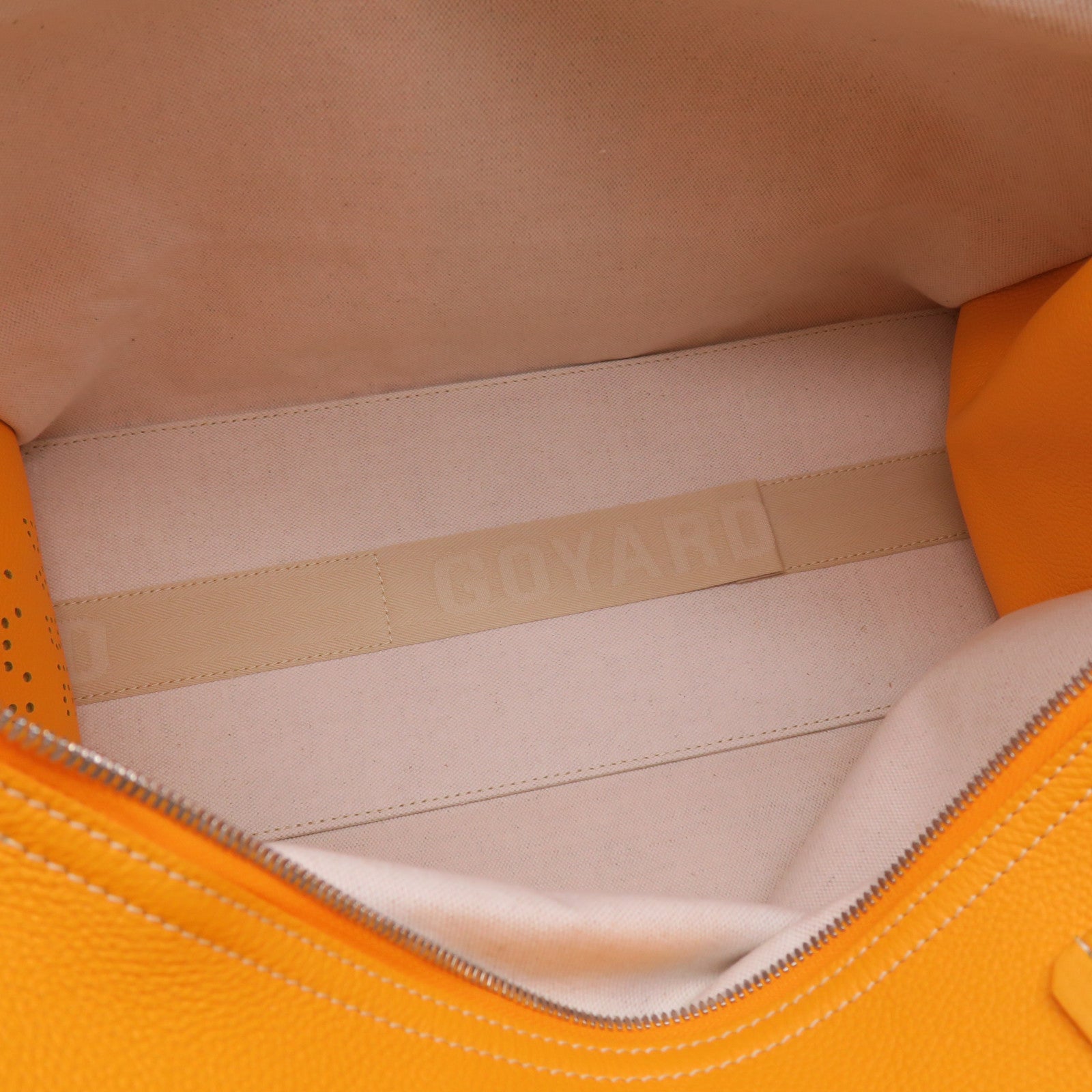 GOYARD 【激減優惠】塗層帆布Sac Hardy PM 2 Jaune銀扣肩背袋黃色
