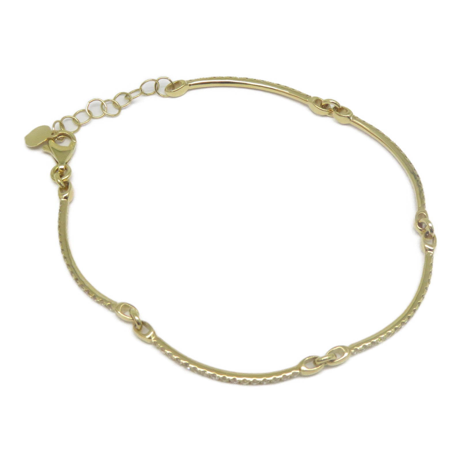 JEWELRY 【激減優惠】18K黃金Diamond Bracelet 0.730ct鑽石手鏈