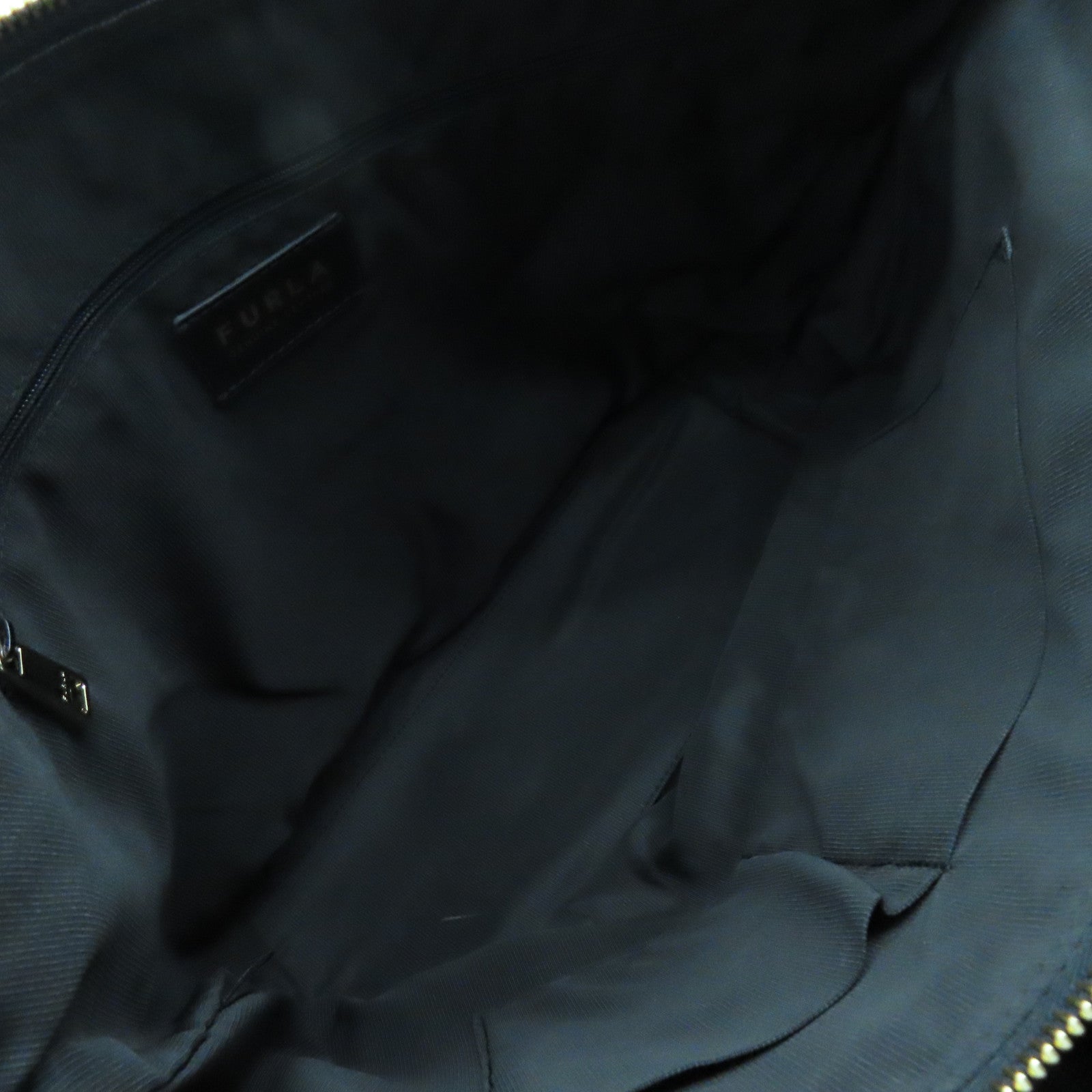 Furla 牛皮皮革Tote Bag肩背袋黑色