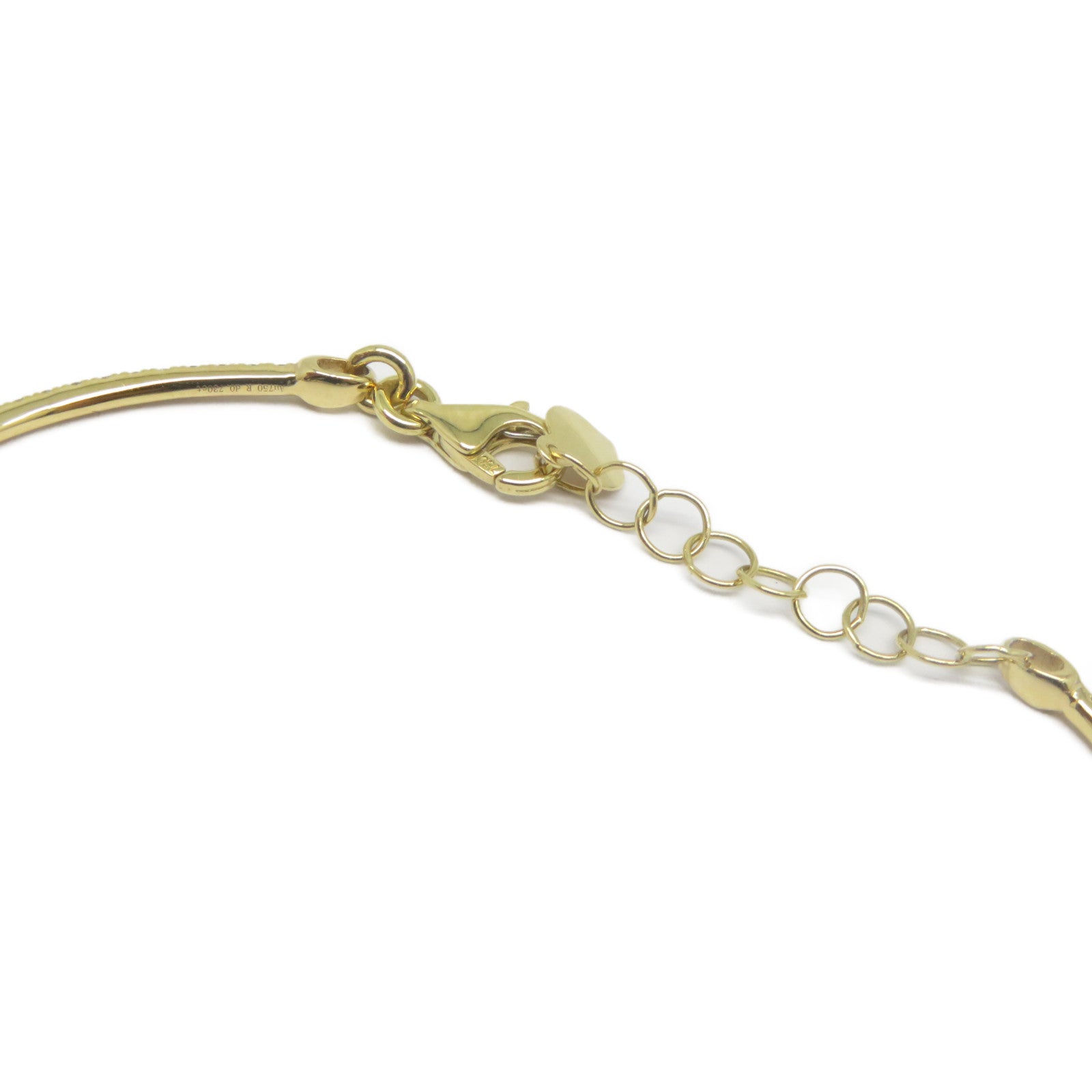 JEWELRY 【激減優惠】18K黃金Diamond Bracelet 0.730ct鑽石手鏈