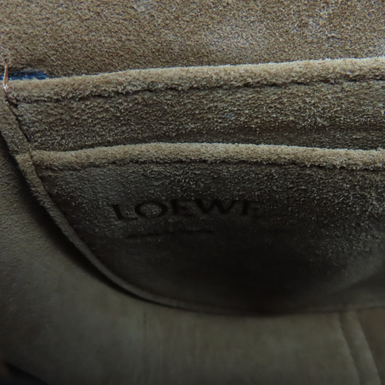 LOEWE 牛皮皮革Mini Gate Dual Bag金扣肩背袋粉紅色