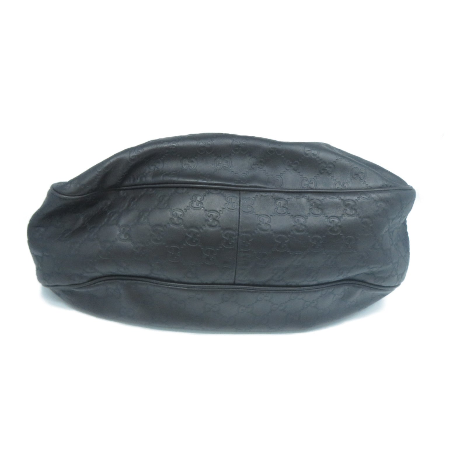 GUCCI 皮革Shoulder Bag金扣肩背袋啡色