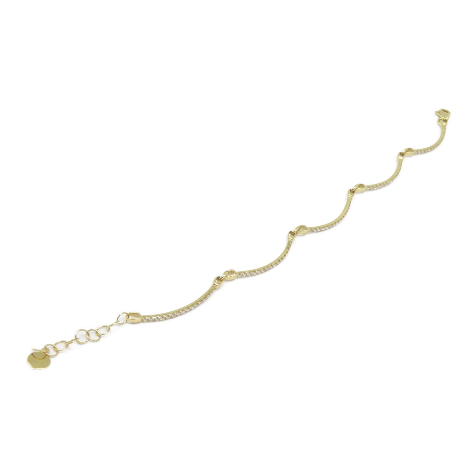 JEWELRY 【激減優惠】18K黃金Diamond Bracelet 0.730ct鑽石手鏈