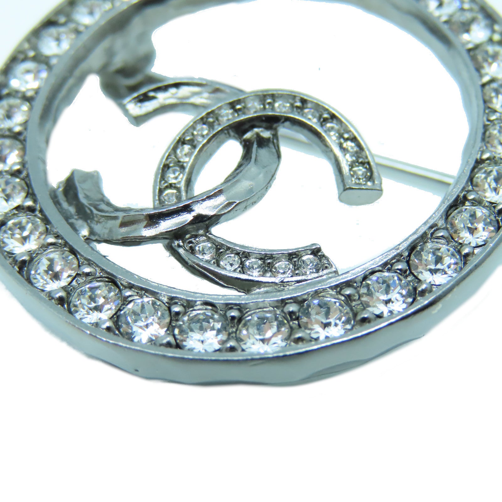 CHANEL 金屬Brooch胸針銀色