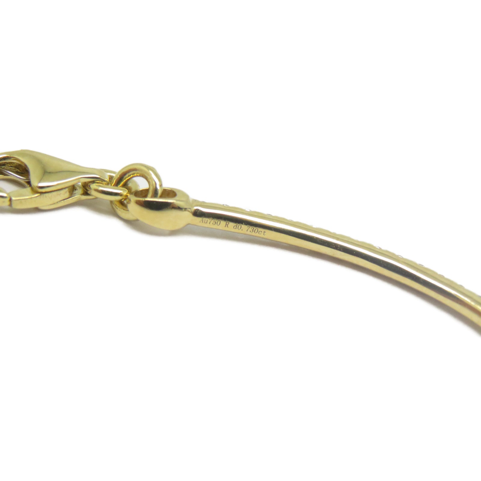 JEWELRY 【激減優惠】18K黃金Diamond Bracelet 0.730ct鑽石手鏈