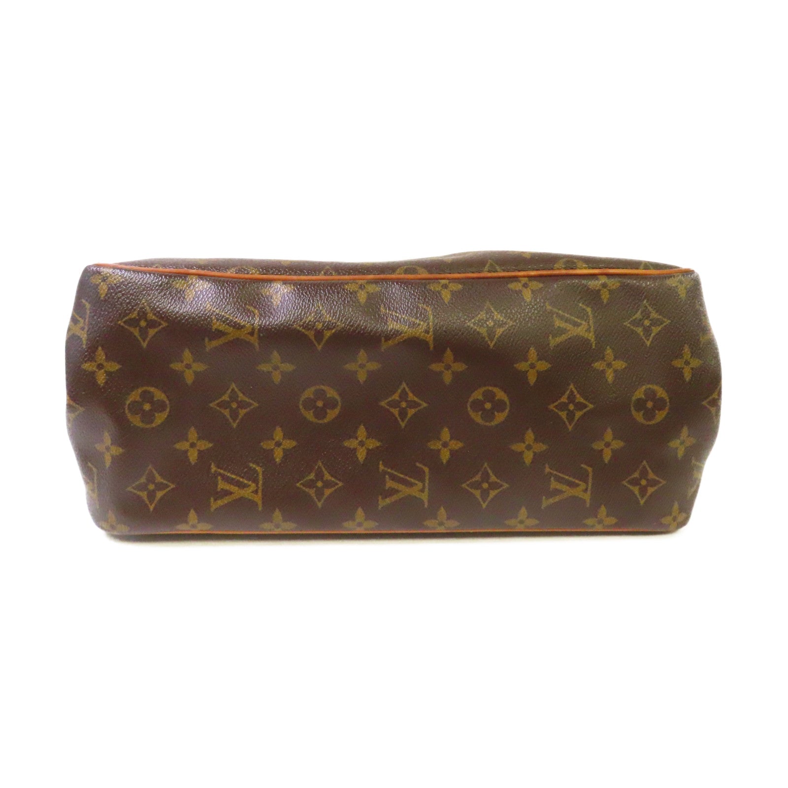LOUIS VUITTON Monogram Batignolles Vertical Tote Bag金扣肩背袋啡色