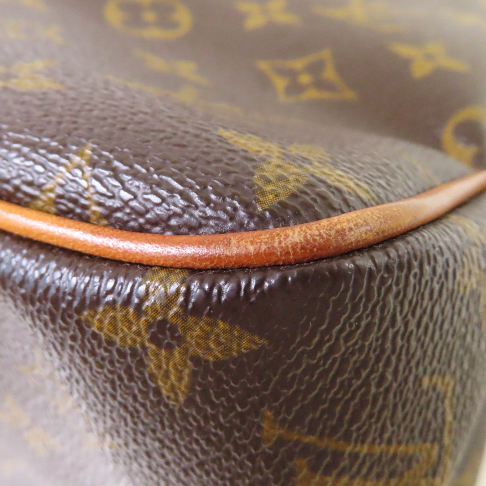 LOUIS VUITTON Monogram Batignolles Vertical Tote Bag金扣肩背袋啡色