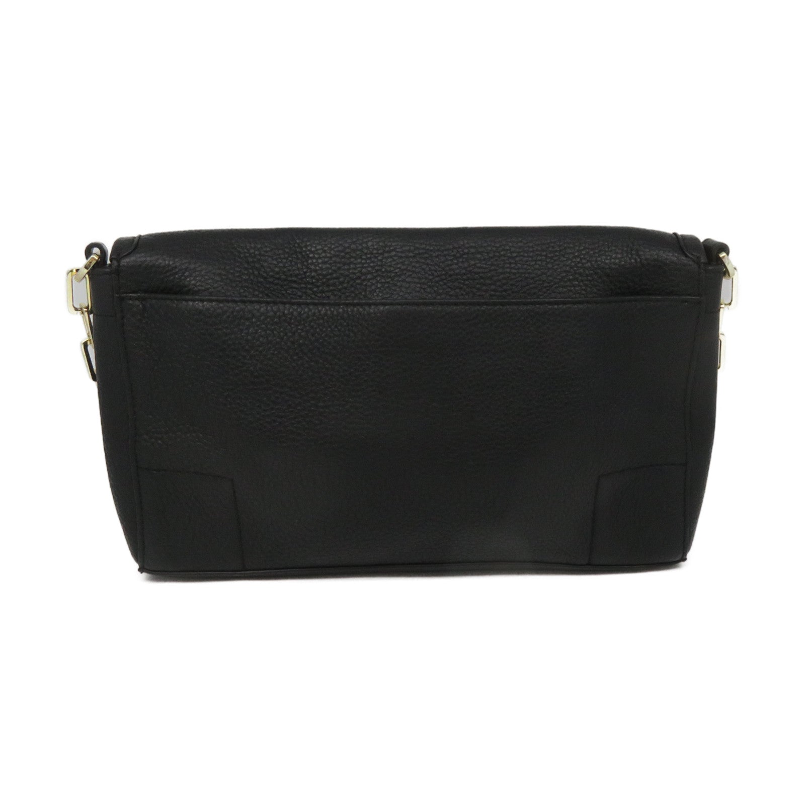 Tory Burch Leather Shoulder Bag Black