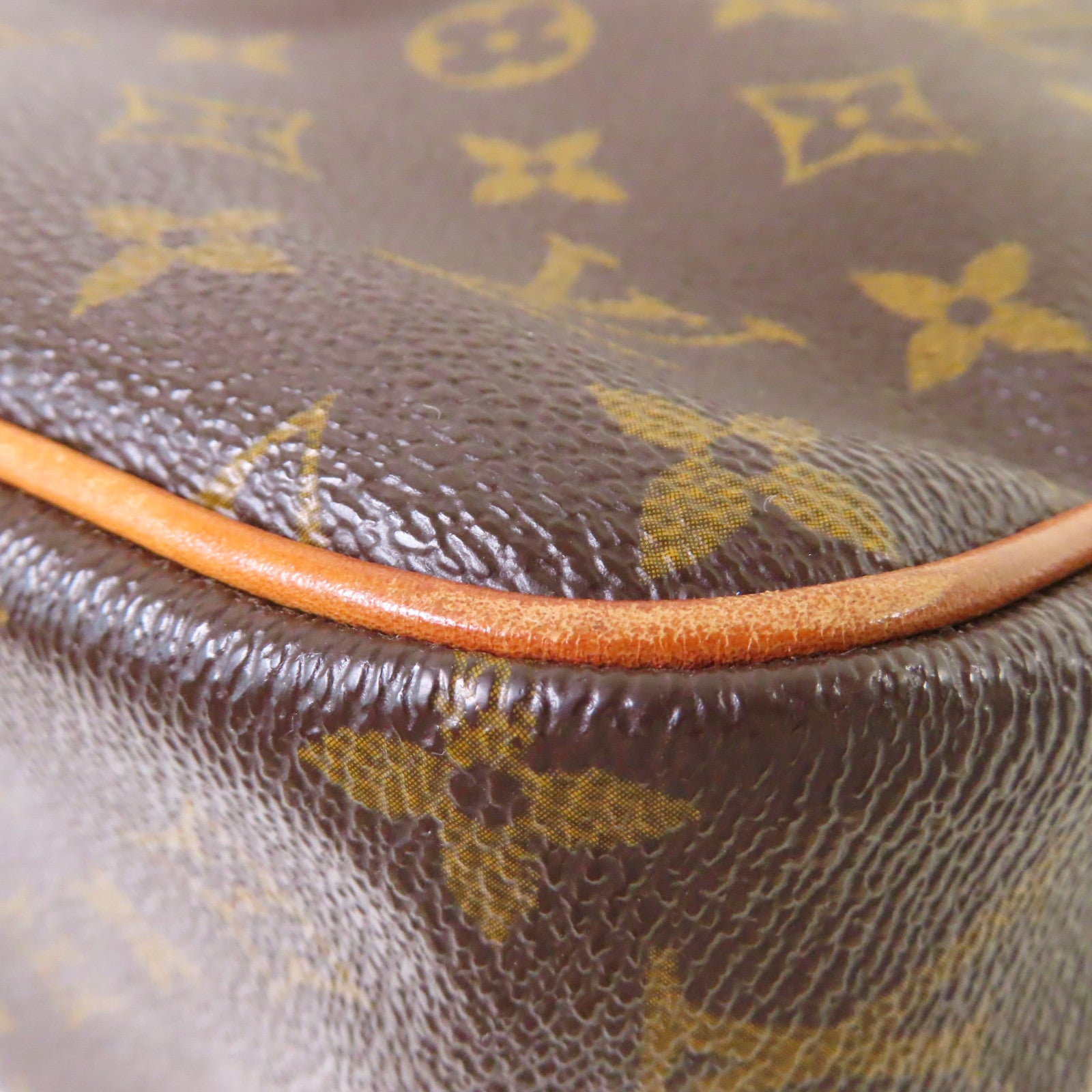 LOUIS VUITTON Monogram Batignolles Vertical Tote Bag金扣肩背袋啡色