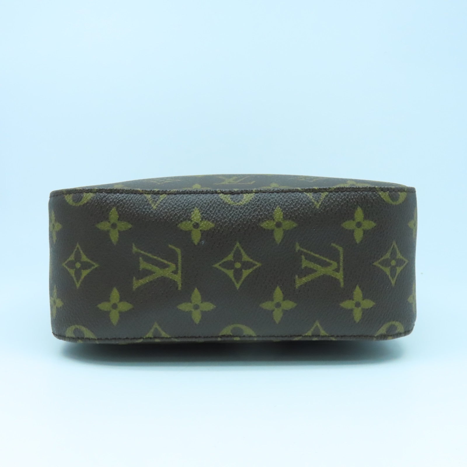 LOUIS VUITTON Monogram Spontini金扣手挽肩背兩用袋啡色