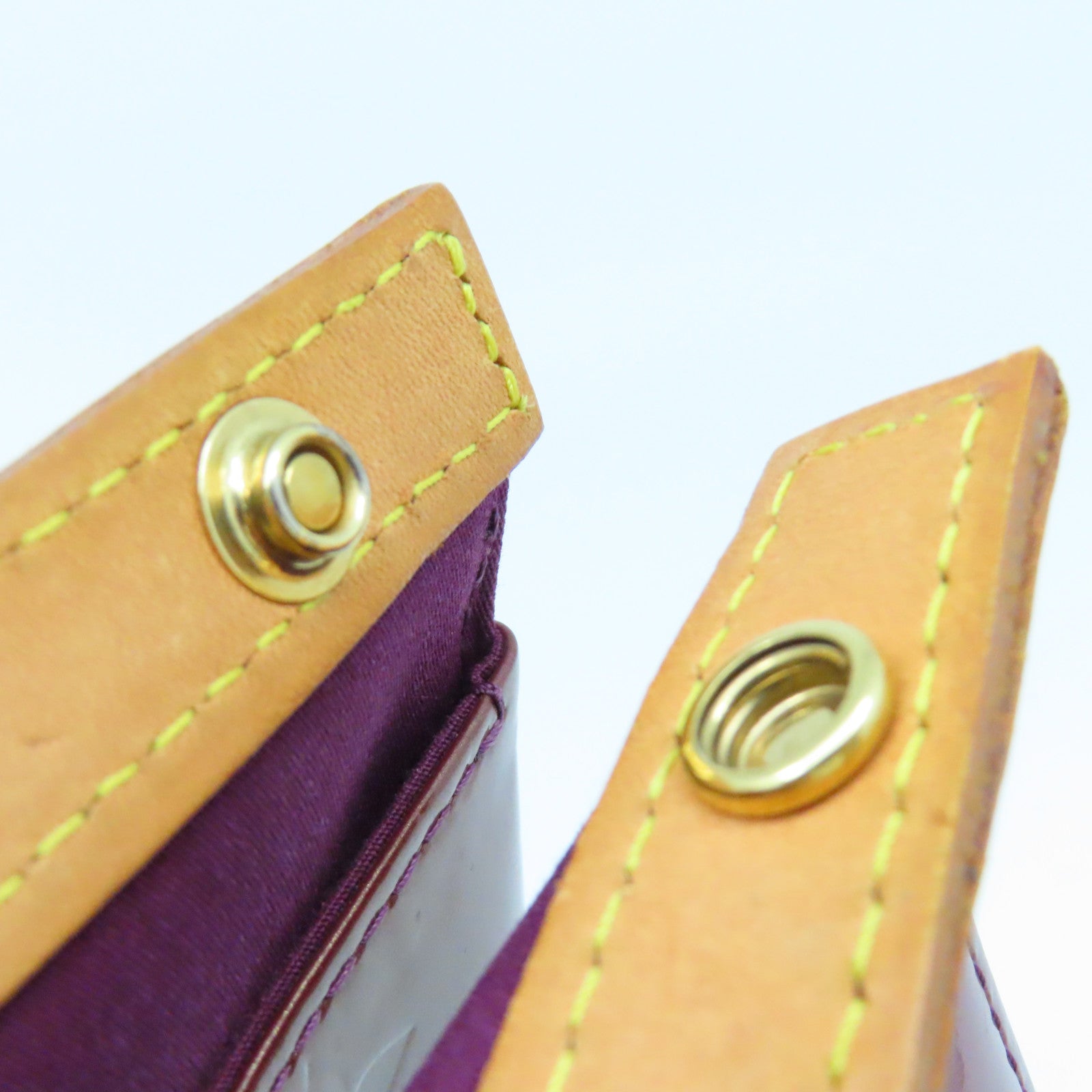 LOUIS VUITTON Vernis Roxbury Drive 2Way Shoulder Bag手挽肩背兩用袋紅豆色/啡色