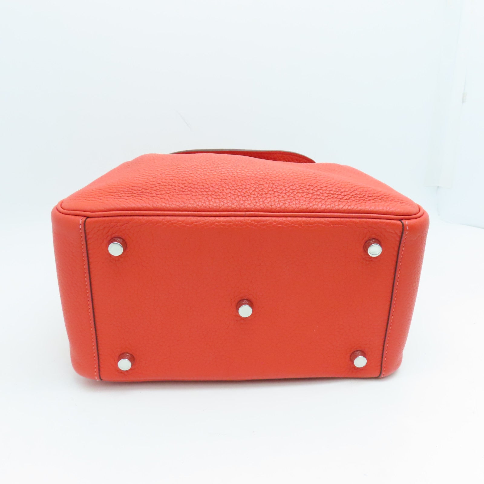 HERMES Clemence皮革Lindy 26 Shoulder Bag銀扣手挽肩背兩用袋