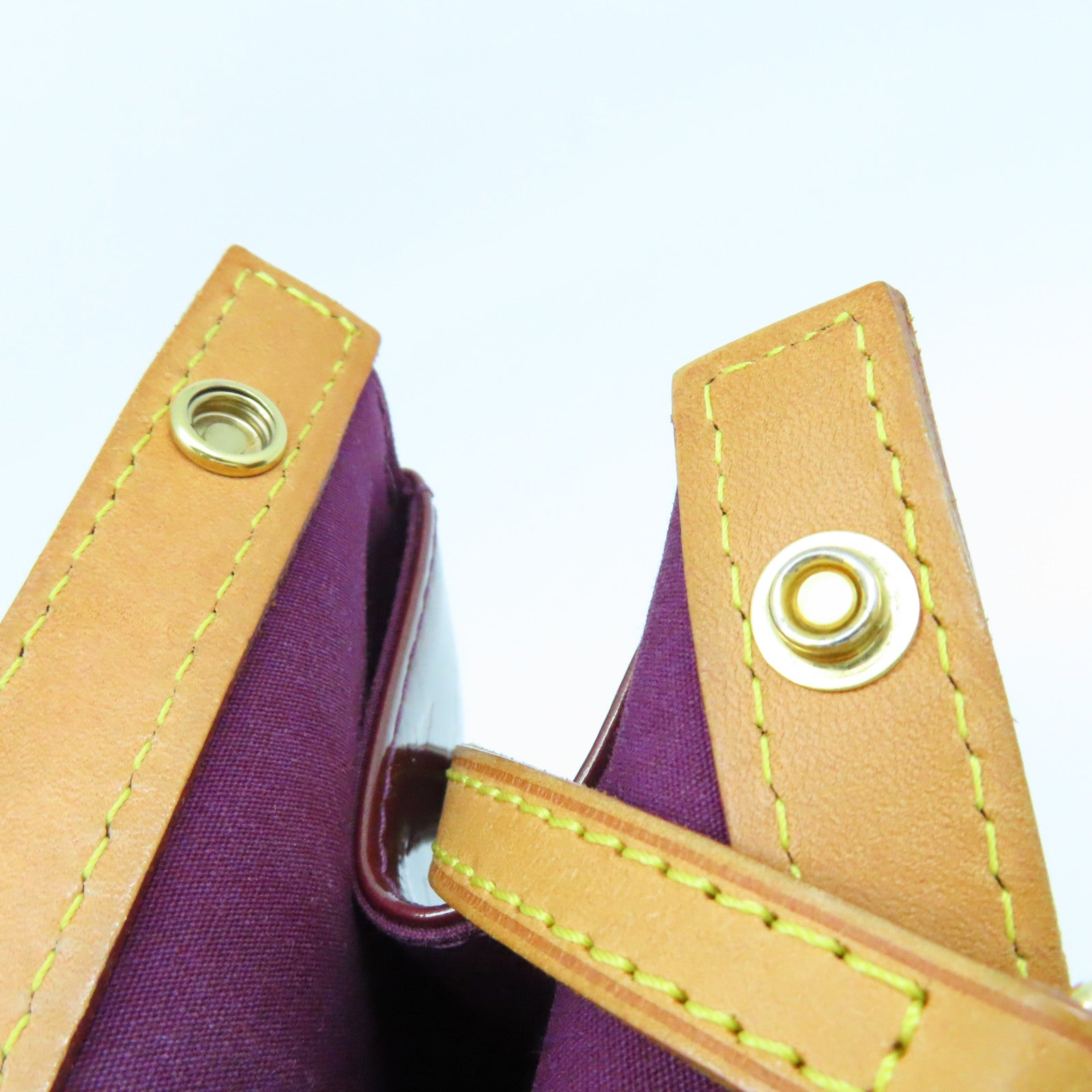 LOUIS VUITTON Vernis Roxbury Drive 2Way Shoulder Bag手挽肩背兩用袋紅豆色/啡色