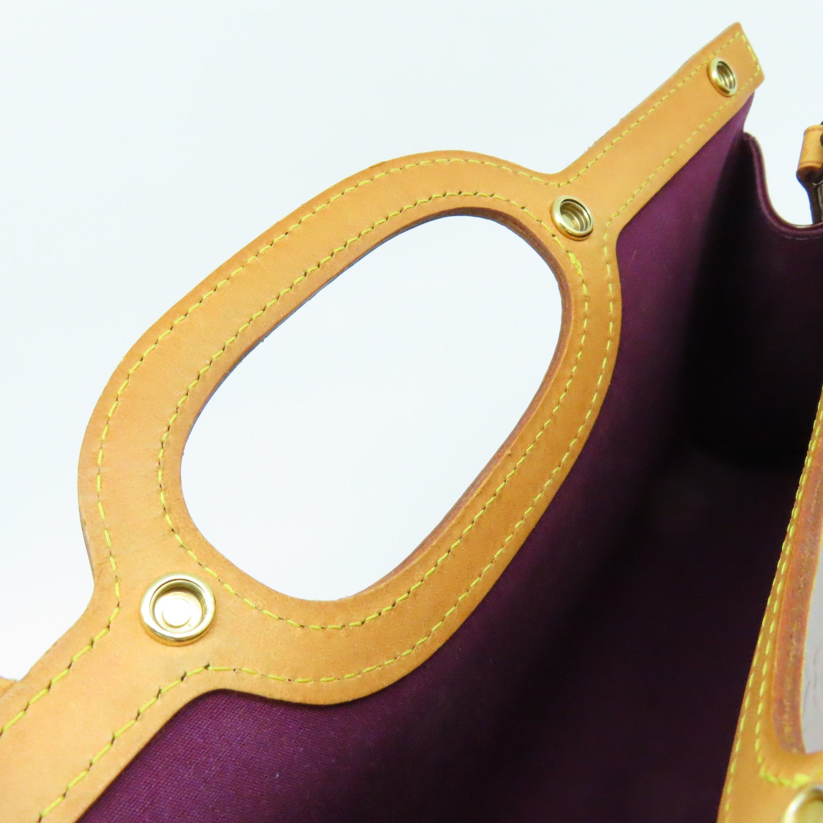 LOUIS VUITTON Vernis Roxbury Drive 2Way Shoulder Bag手挽肩背兩用袋紅豆色/啡色