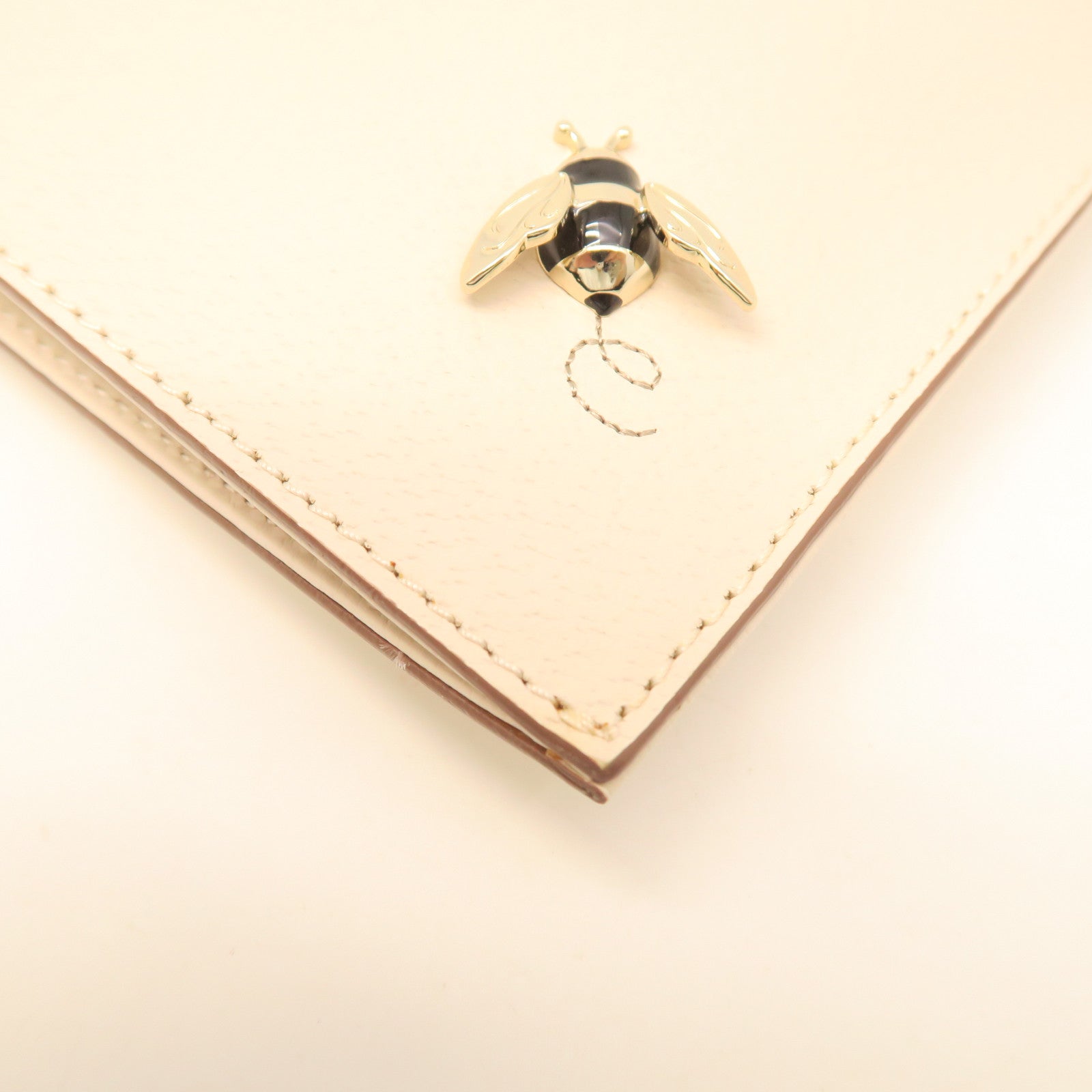 Kate Spade Leather Chain Shoulder Gold Buckle Chain Shoulder Bag White