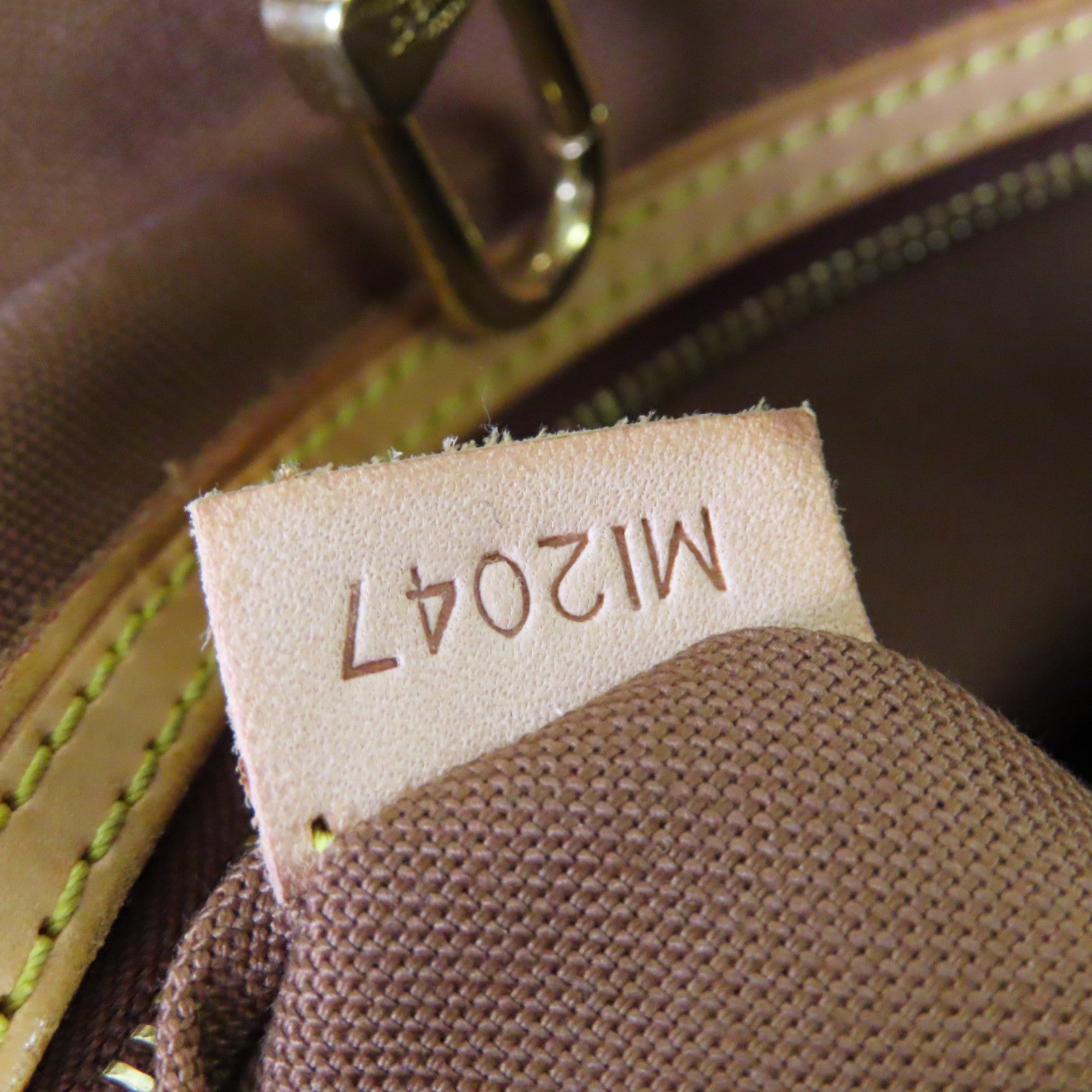 LOUIS VUITTON Monogram Batignolles Vertical Tote Bag金扣肩背袋啡色
