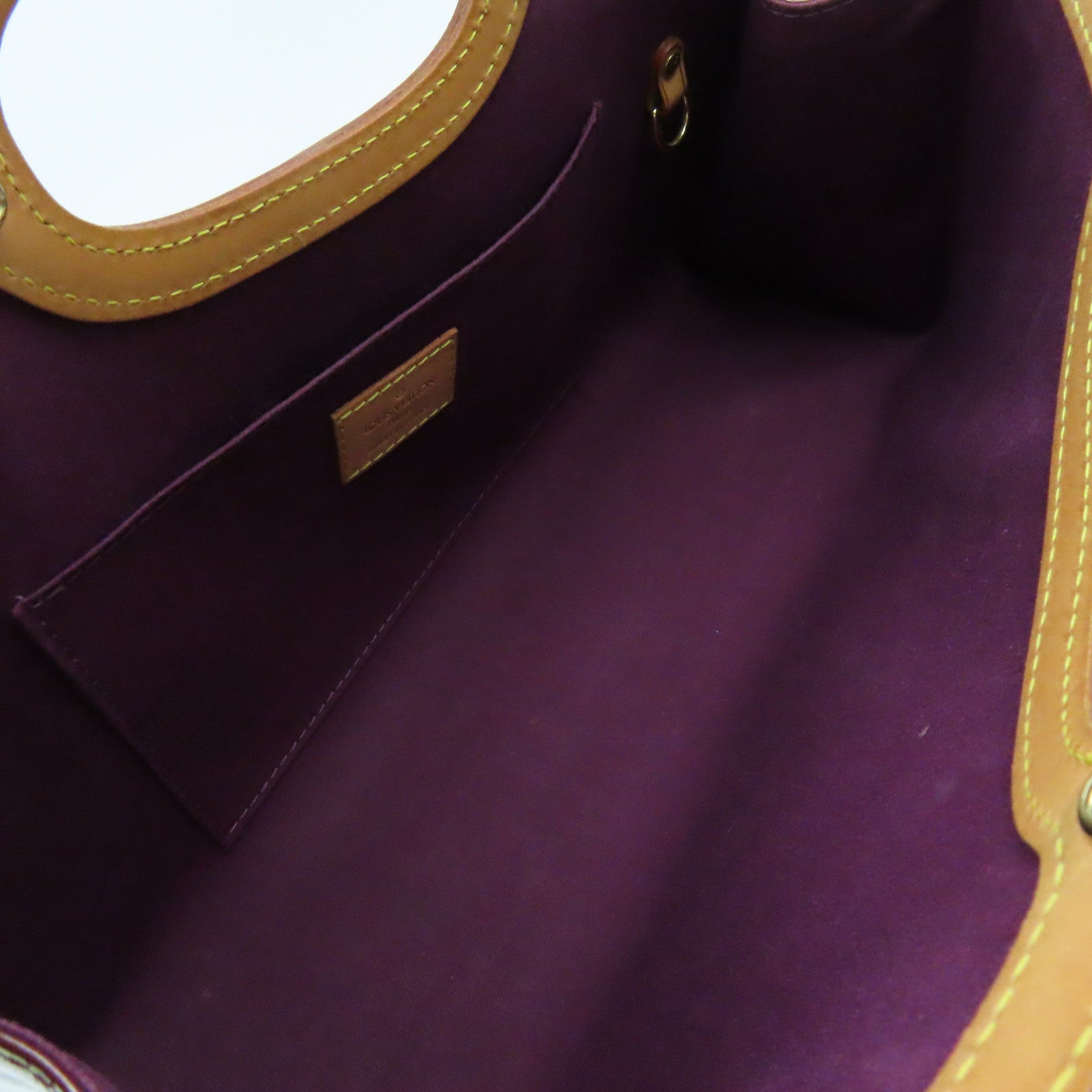 LOUIS VUITTON Vernis Roxbury Drive 2Way Shoulder Bag手挽肩背兩用袋紅豆色/啡色