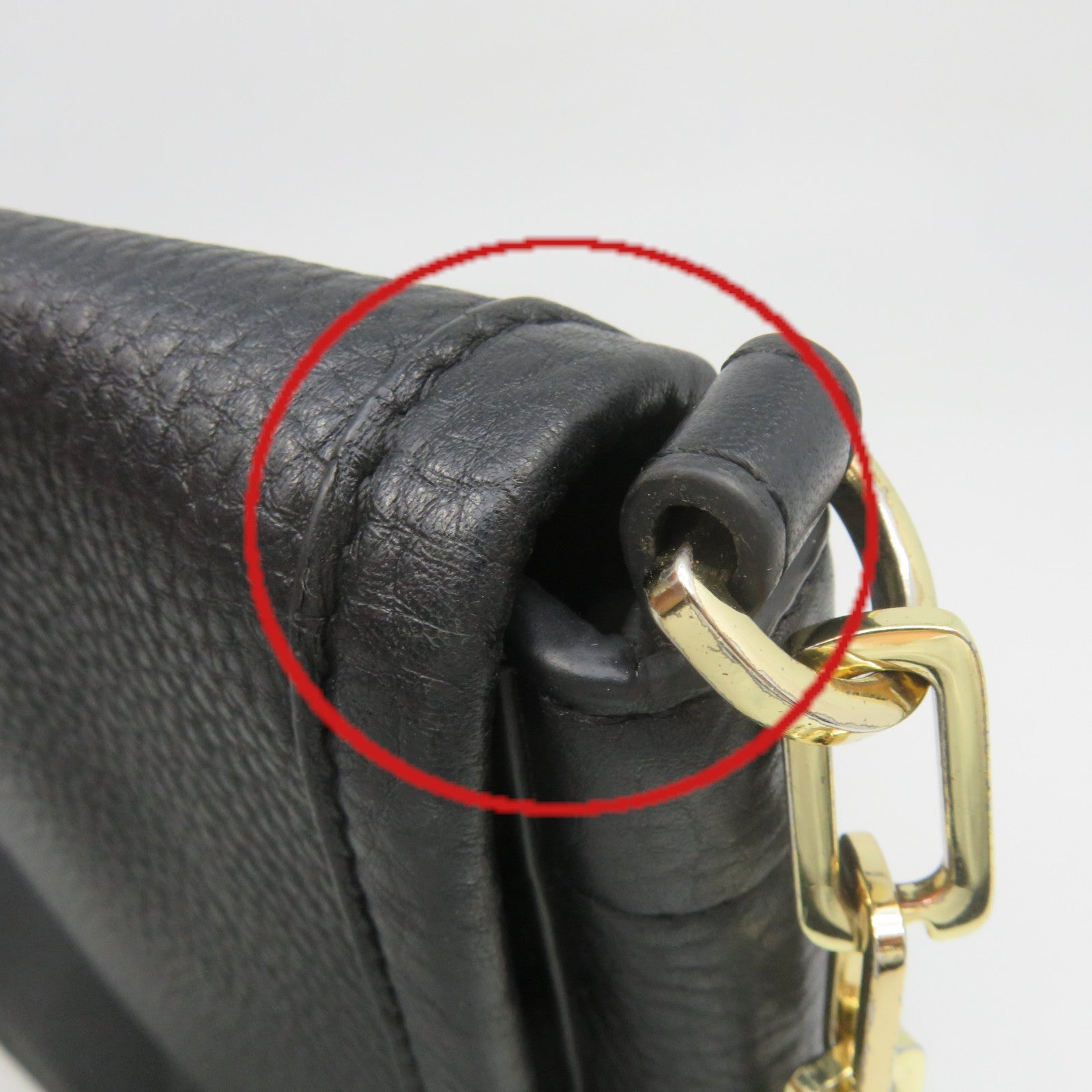 Tory Burch Leather Shoulder Bag Black