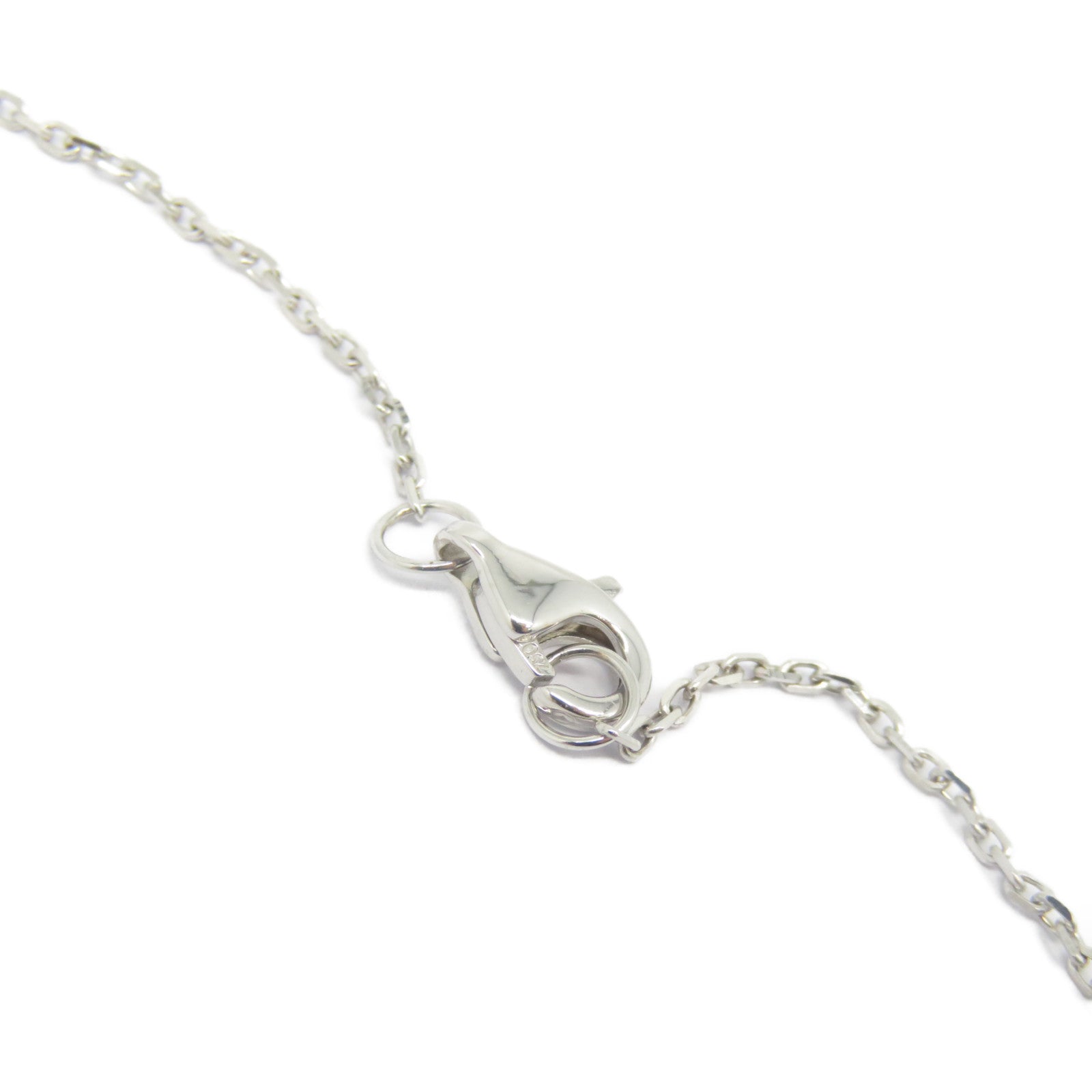 JEWELRY 【激減優惠】18K白金Sapphire Diamond Necklace 0.524ct藍寶石/0.27ct鑽石項鍊