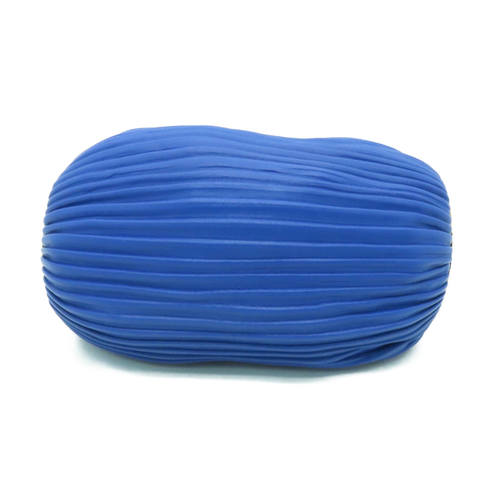 LOEWE 羊皮皮革Bracelet Pouch金扣鏈帶肩背袋藍色