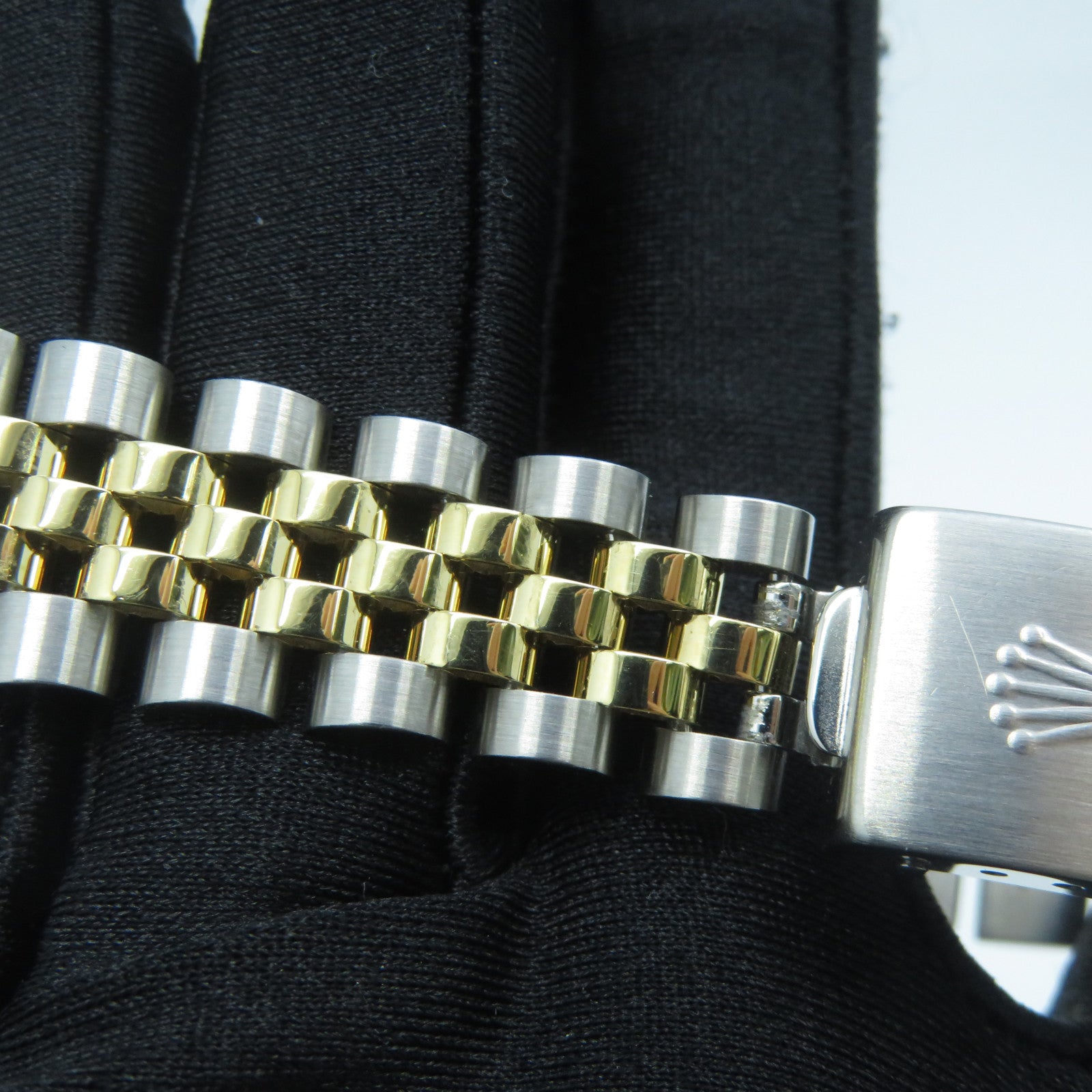 ROLEX Datejust 31mm 18K黃金/不鏽鋼手錶自動機芯金色