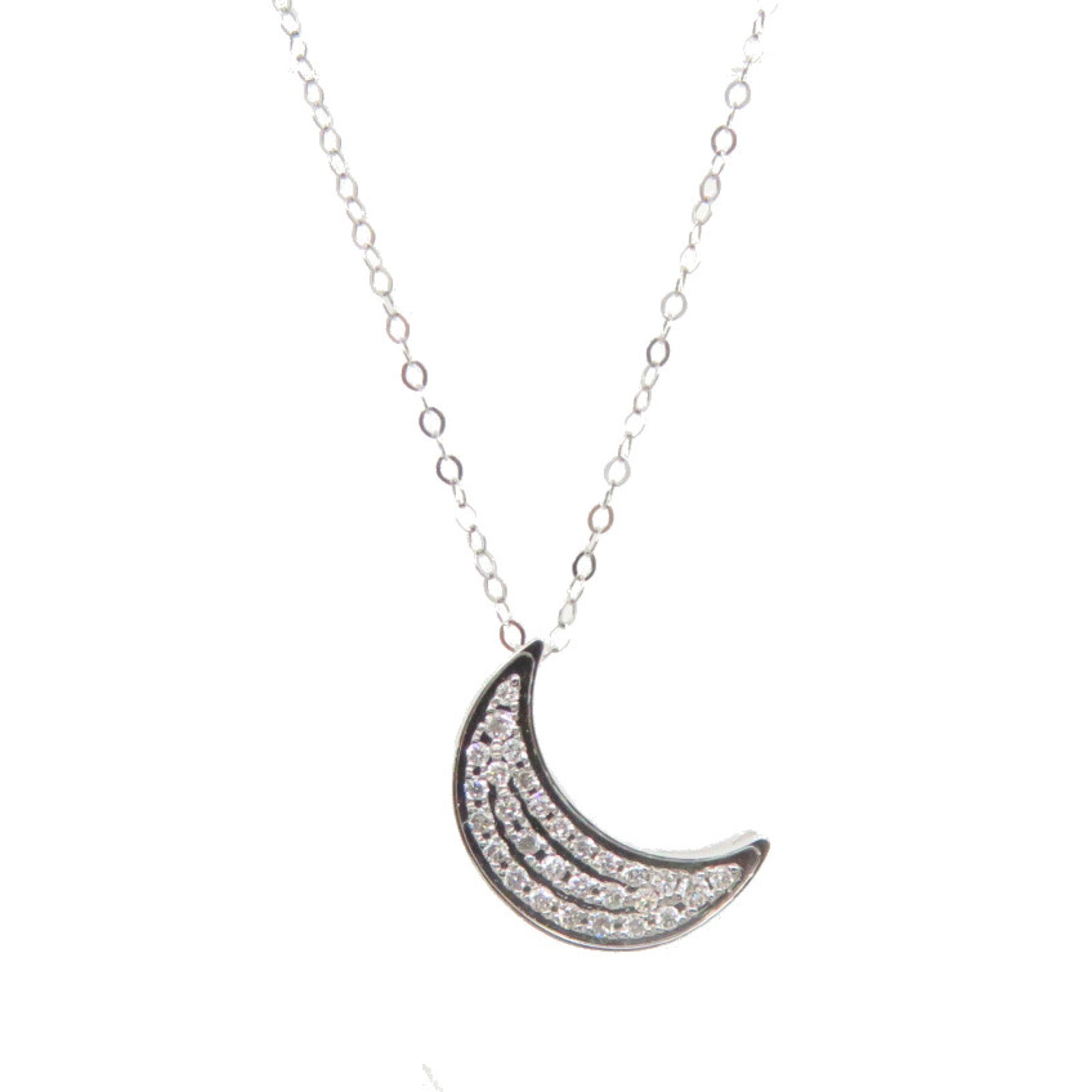 JEWELRY 【激減優惠】18K白金/0.08ct鑽石Diamond Necklace項鏈